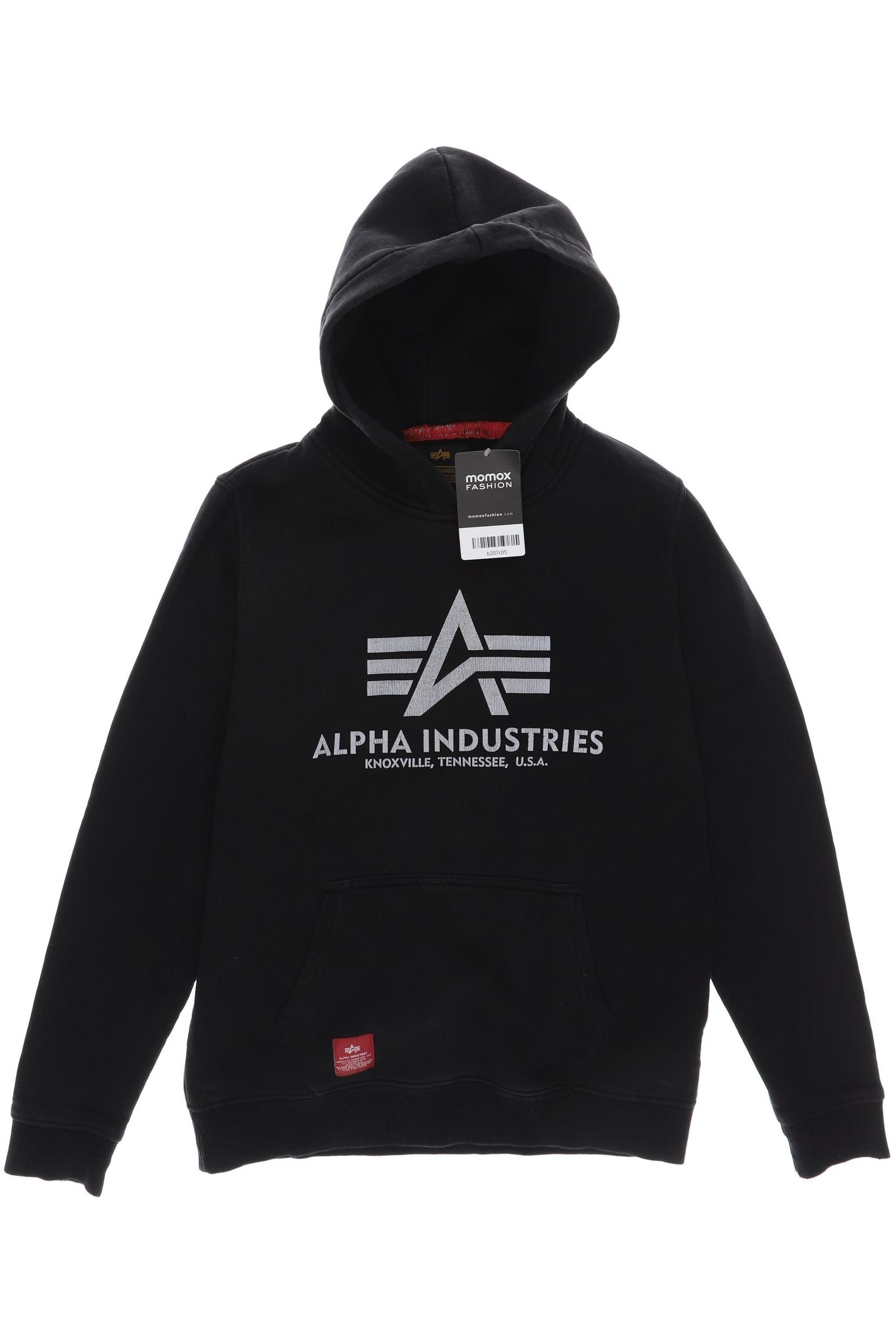 

Alpha industries Herren Hoodies & Sweater, schwarz, Gr. 164