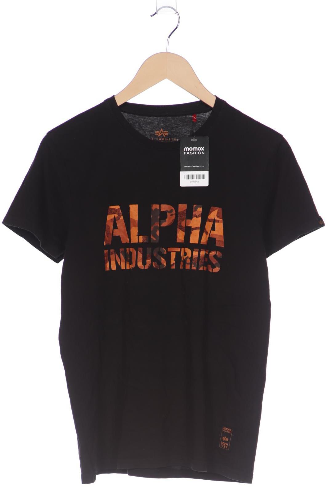 

Alpha industries Jungen T-Shirt, schwarz