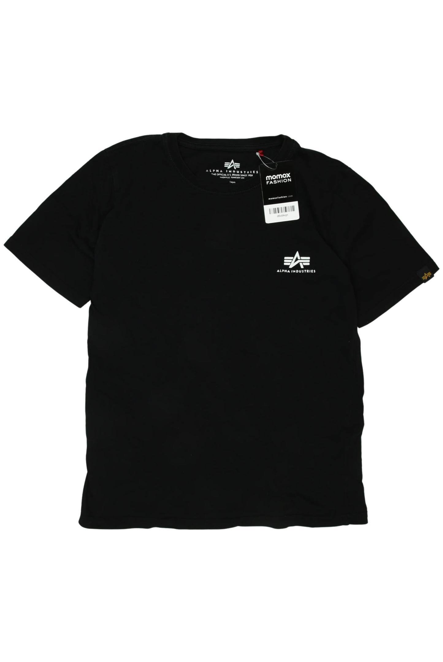 

Alpha industries Herren T-Shirt, schwarz, Gr. 164