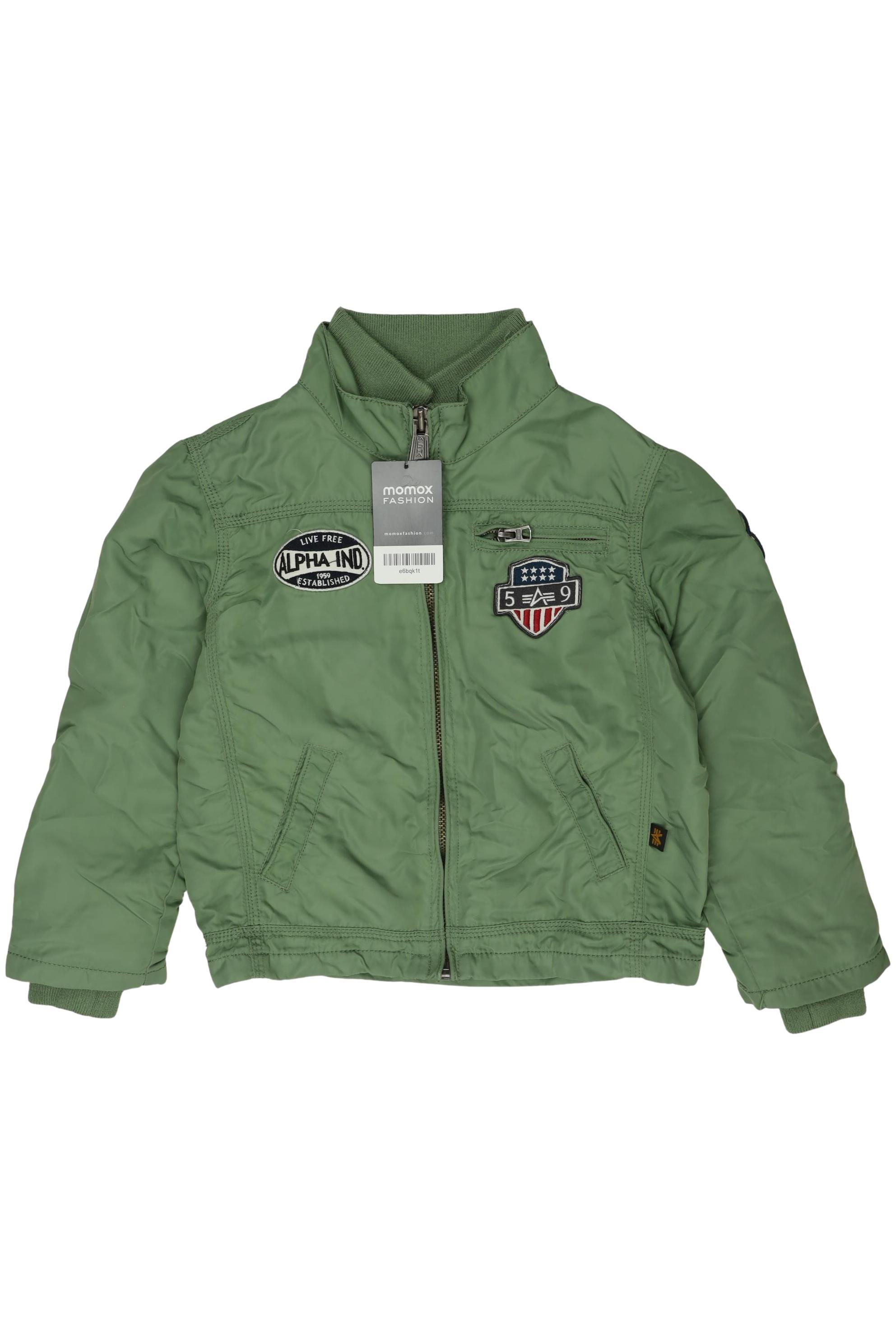 

Alpha industries Jungen Jacke, grün, Gr. 128