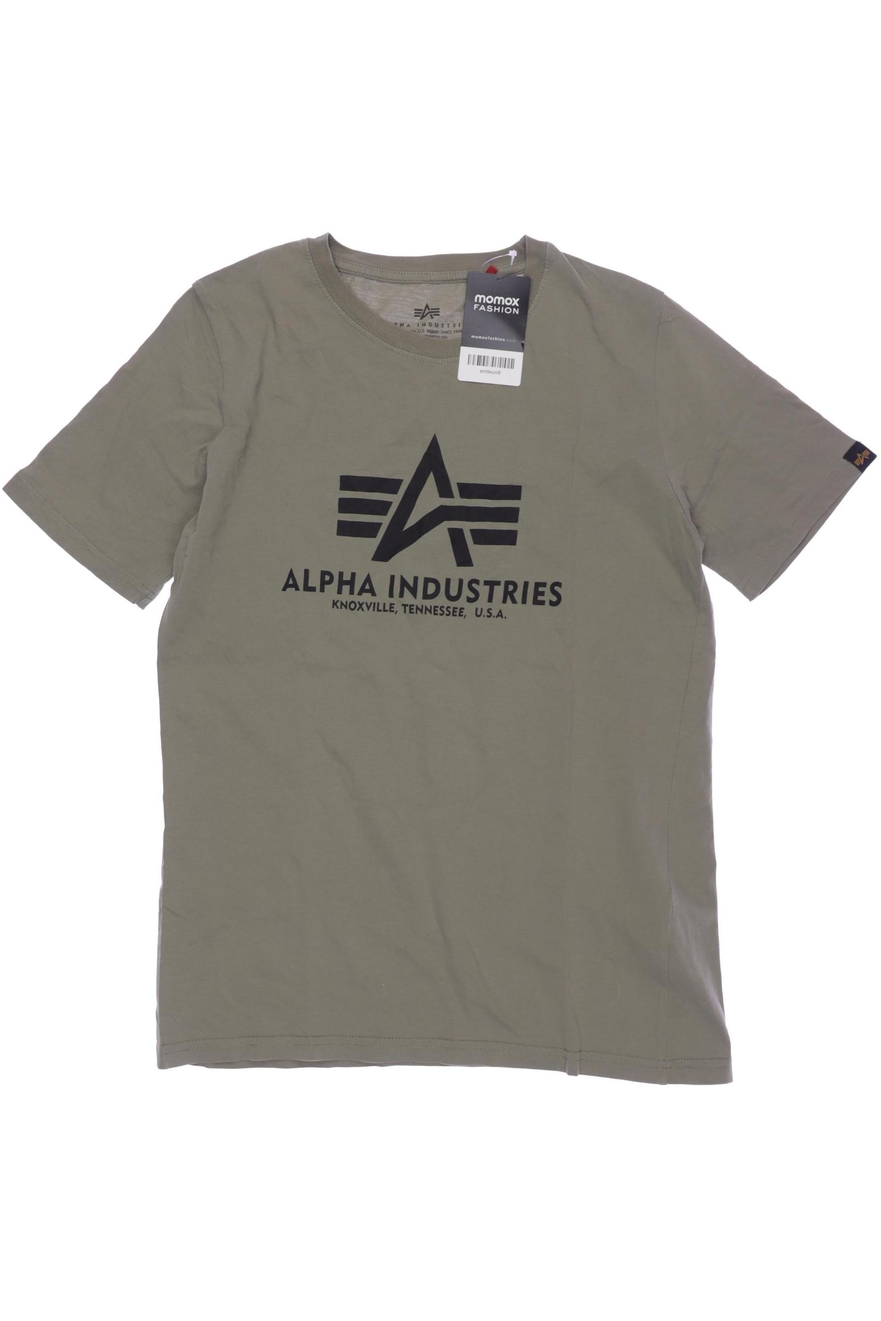 

Alpha industries Herren T-Shirt, grün, Gr. 176