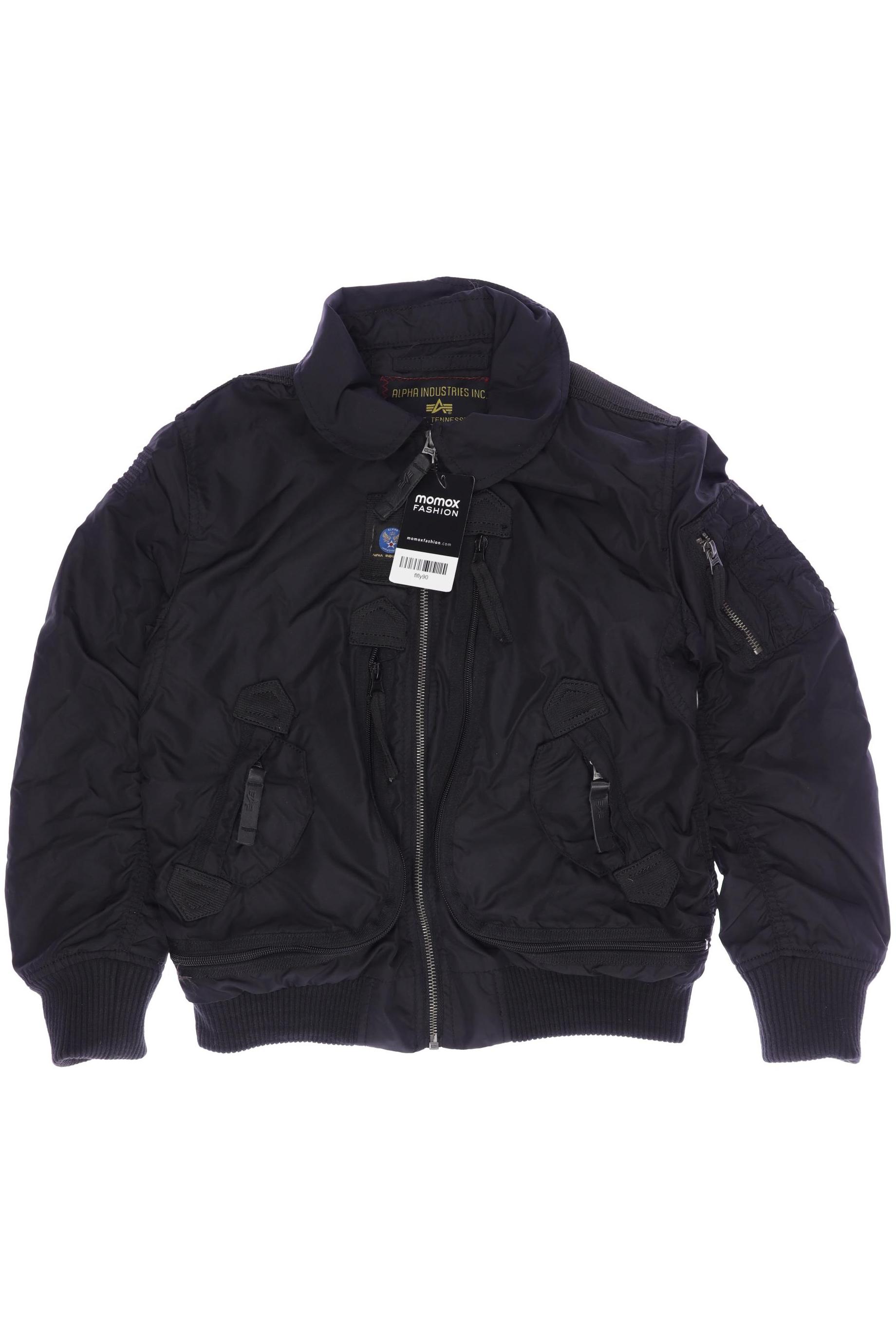 

Alpha industries Herren Jacke, schwarz, Gr. 140