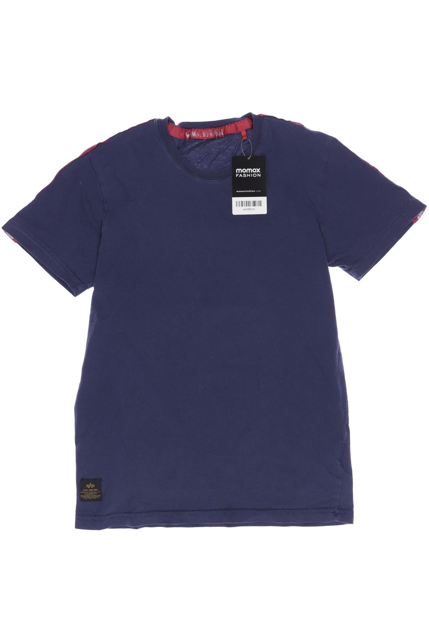 

Alpha industries Herren T-Shirt, marineblau, Gr. 170