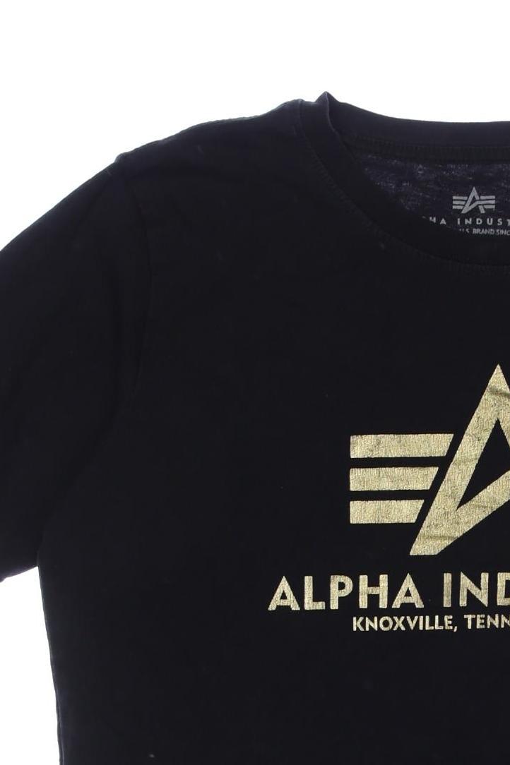 Thumbnail - Alpha industries Jungen T-Shirt, schwarz, Gr. 176