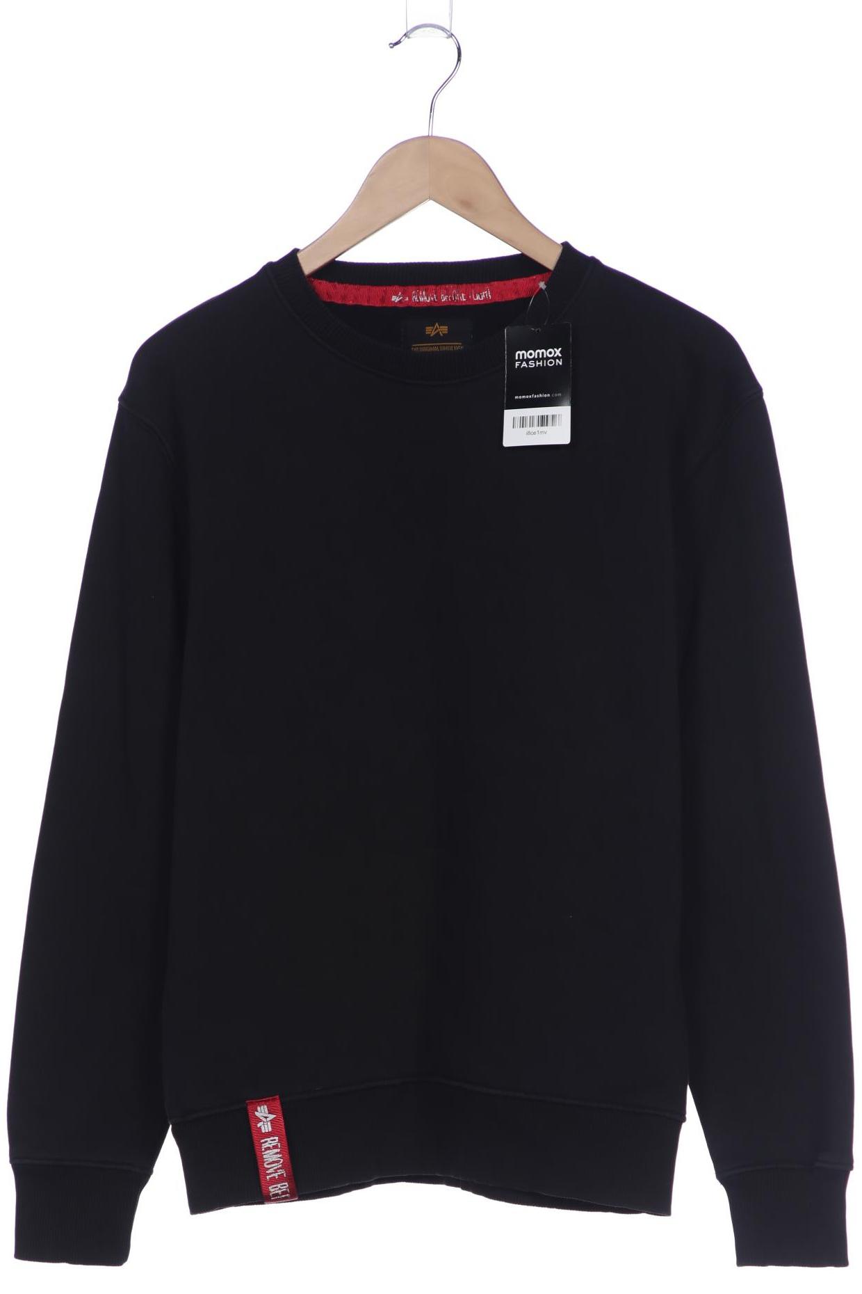 

Alpha industries Herren Hoodies & Sweater, schwarz, Gr. 146