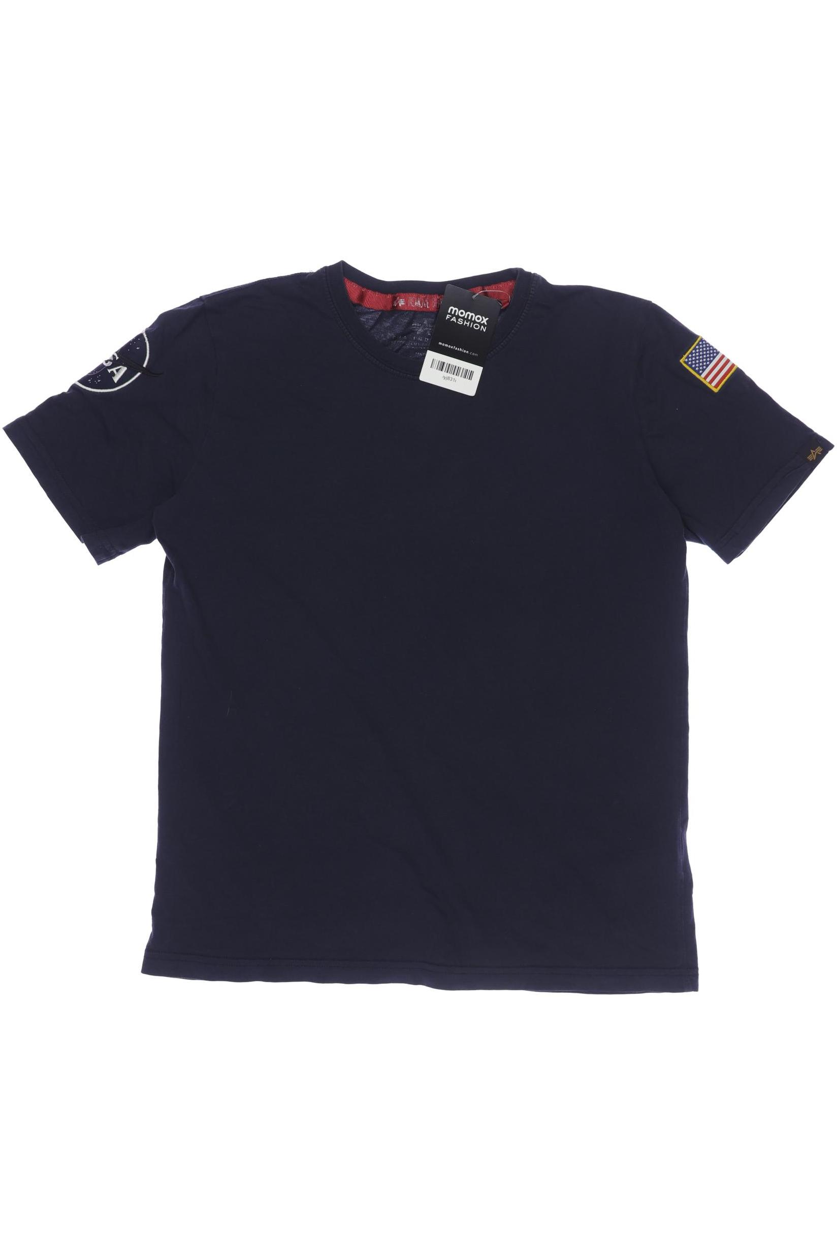 

Alpha industries Herren T-Shirt, marineblau, Gr. 176