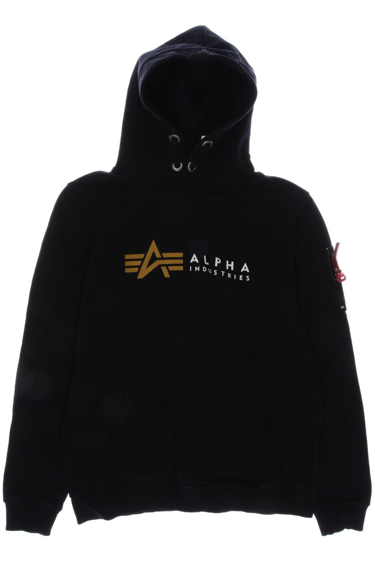 

Alpha industries Herren Hoodies & Sweater, schwarz, Gr. 164