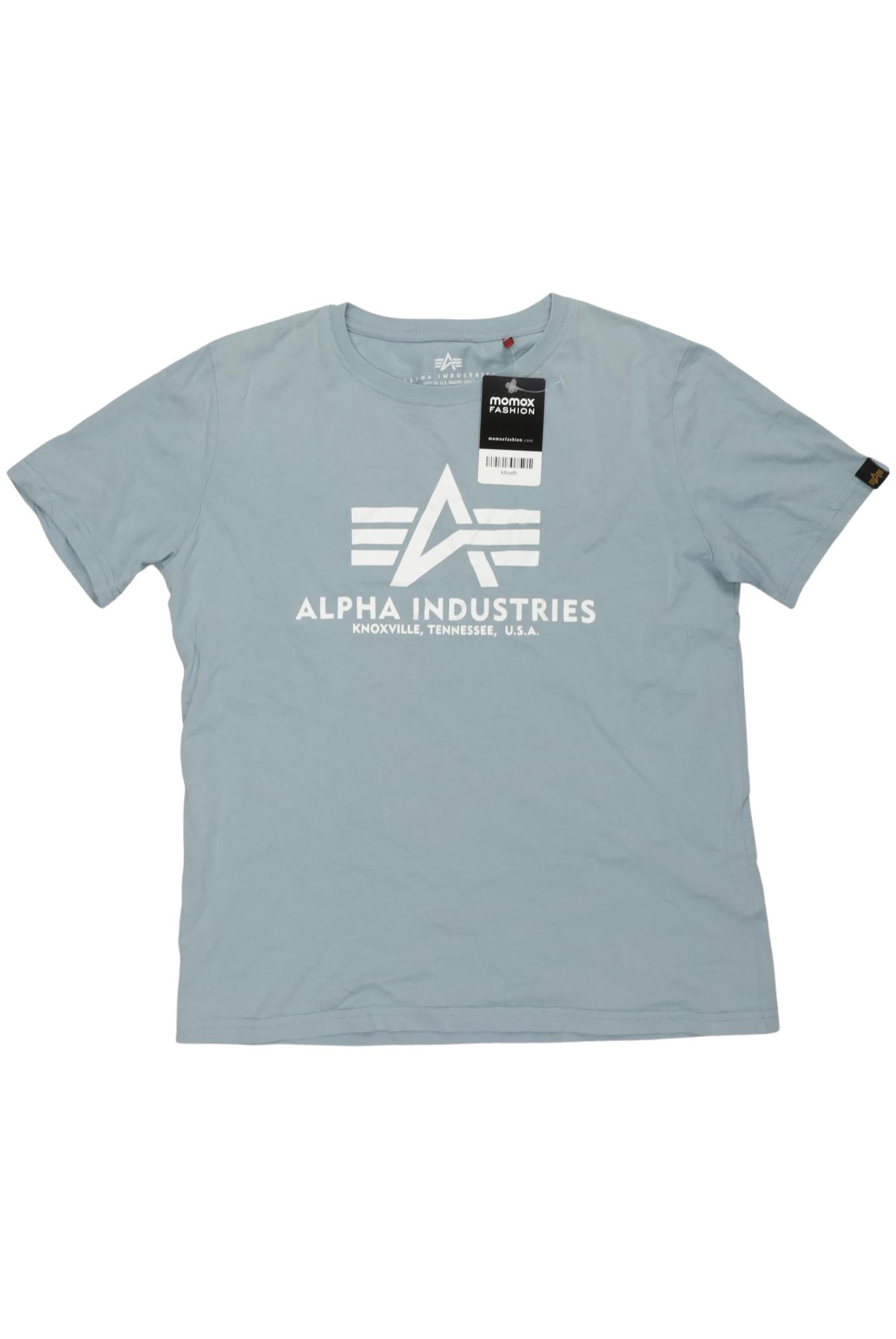 

Alpha industries Jungen T-Shirt, hellblau, Gr. 164