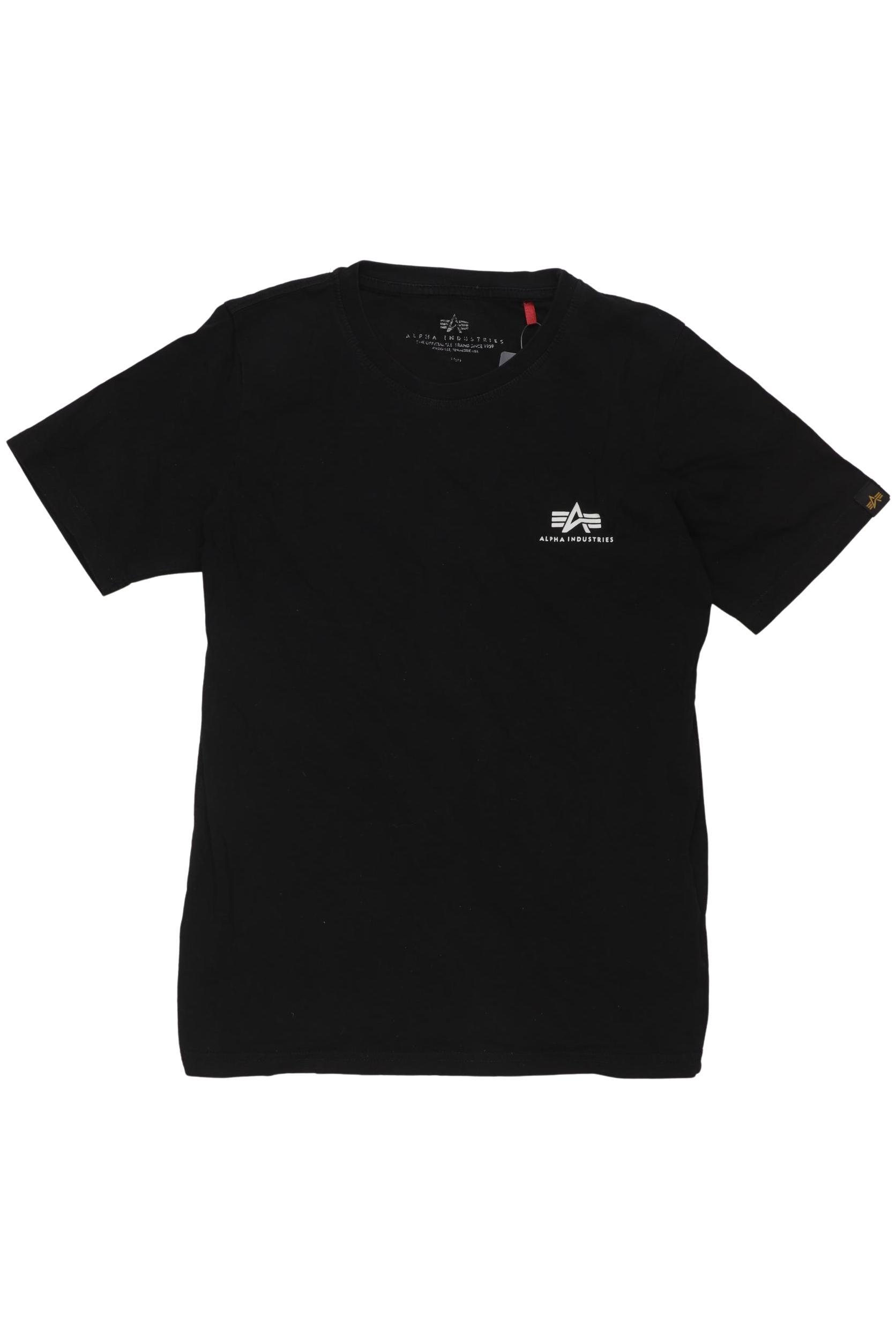 

Alpha industries Jungen T-Shirt, schwarz, Gr. 164