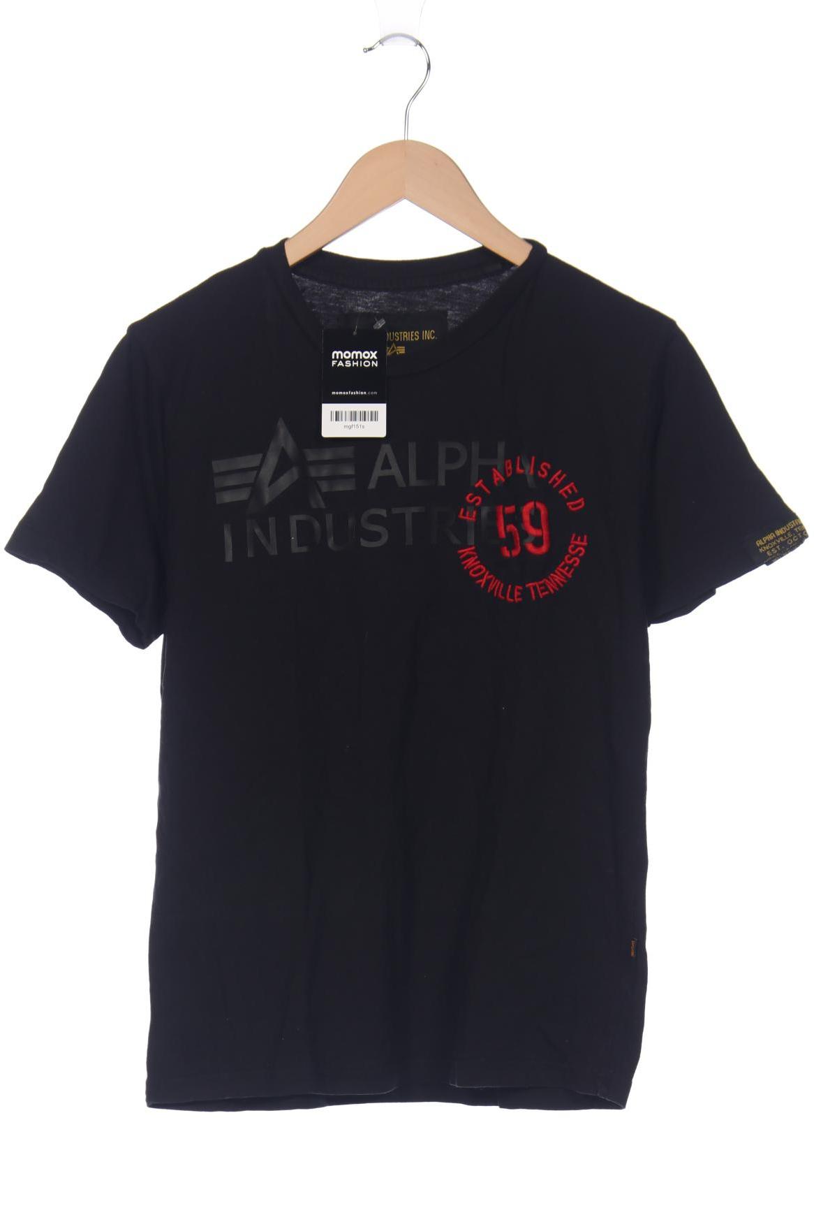 

Alpha industries Jungen T-Shirt, schwarz