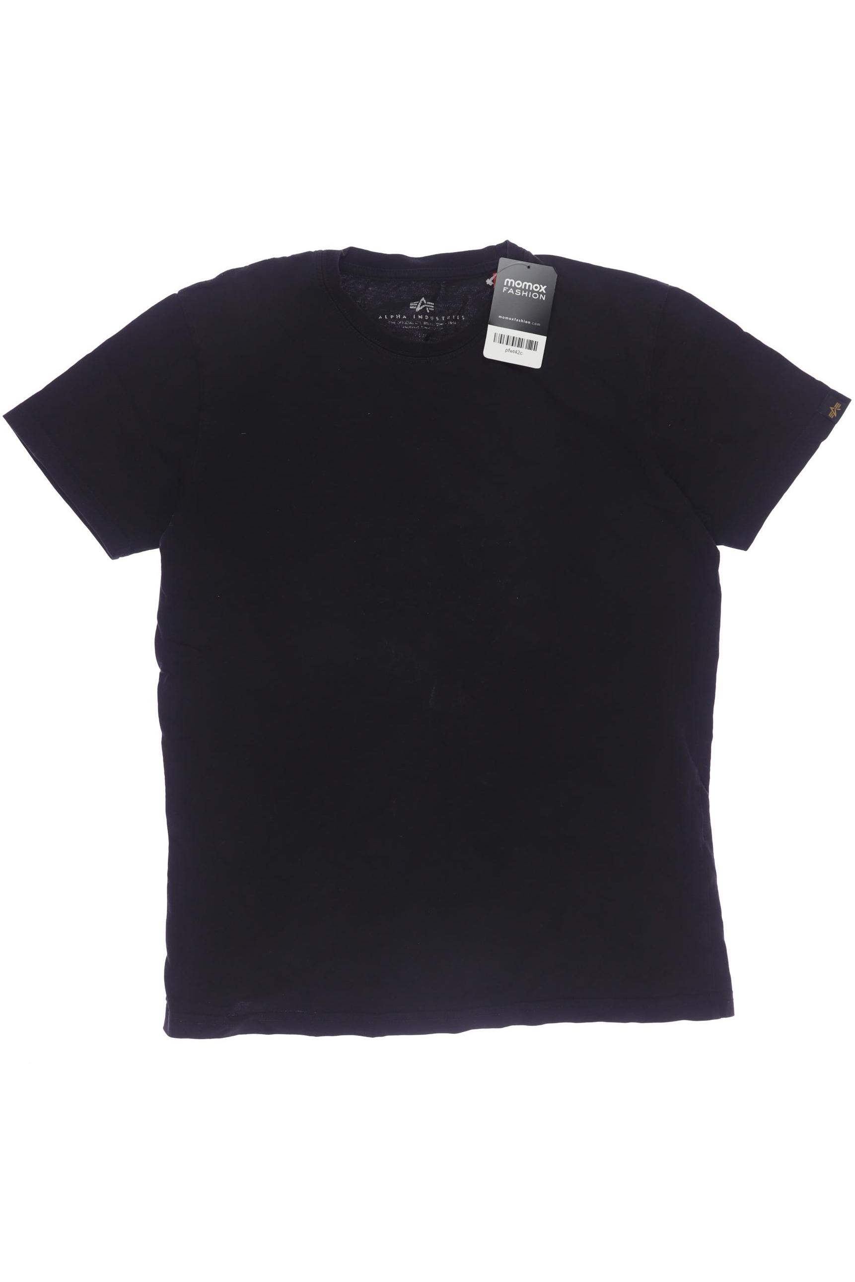 

Alpha industries Herren T-Shirt, schwarz, Gr. 158