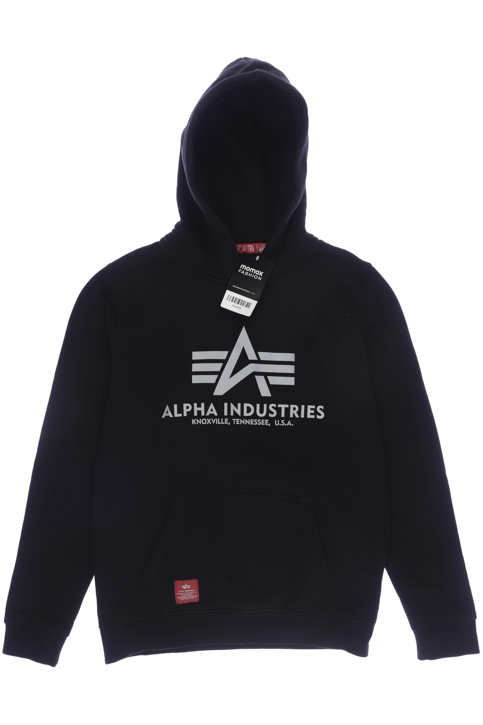 

Alpha industries Herren Hoodies & Sweater, schwarz, Gr. 164