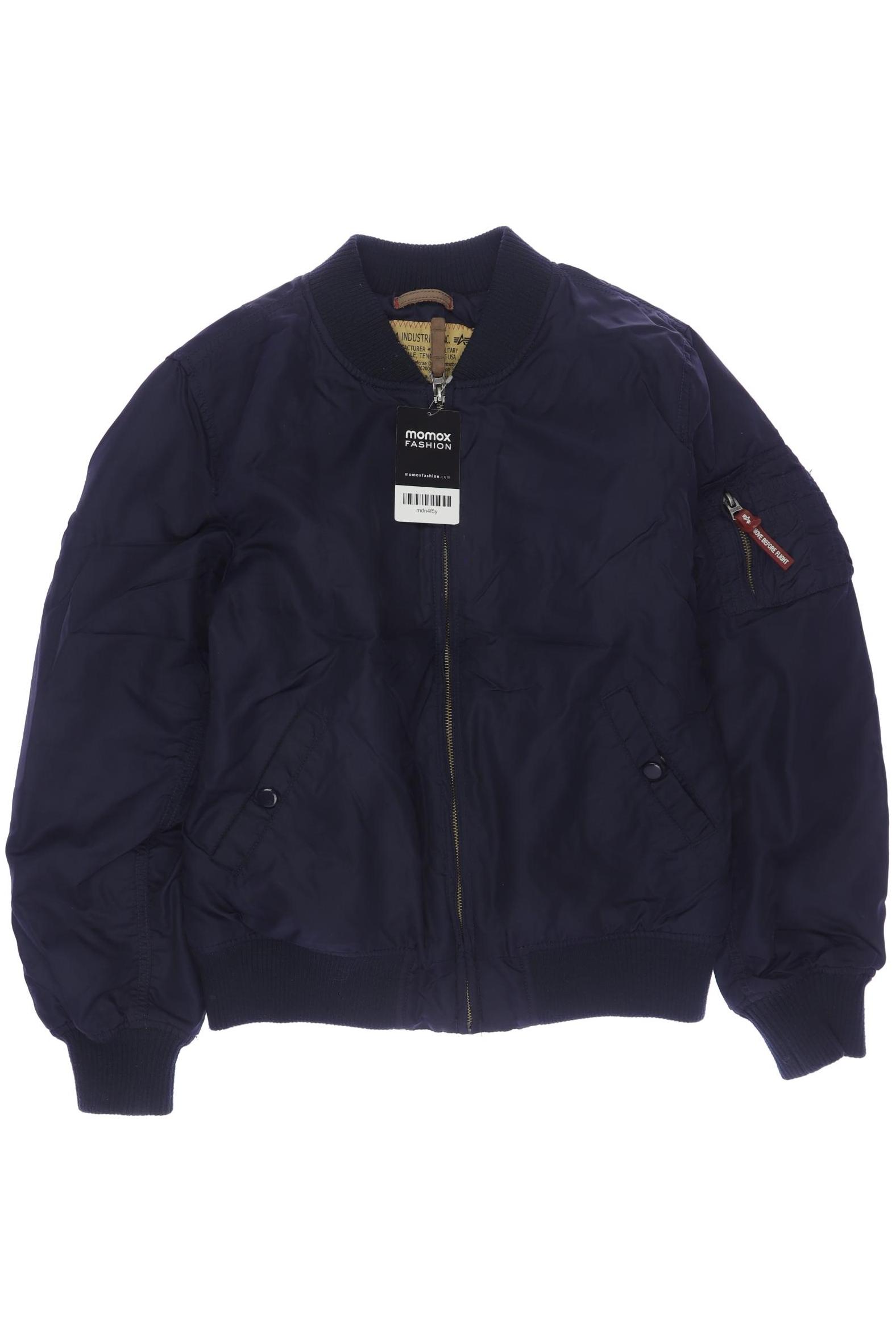 

Alpha industries Herren Jacke, marineblau, Gr. 122