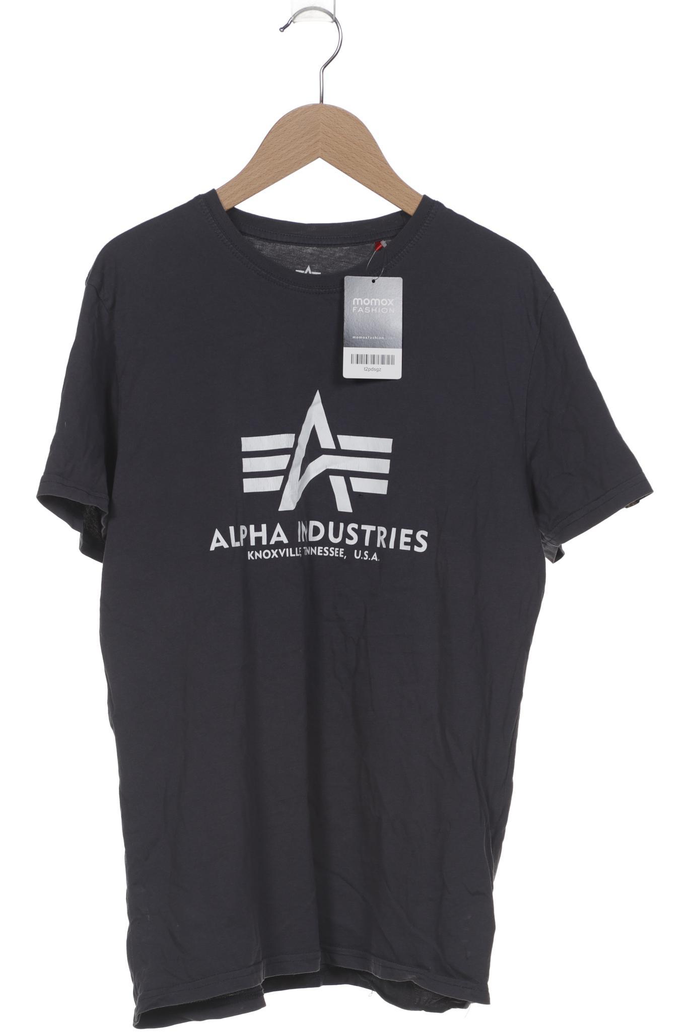 

Alpha industries Herren T-Shirt, grau, Gr. 146