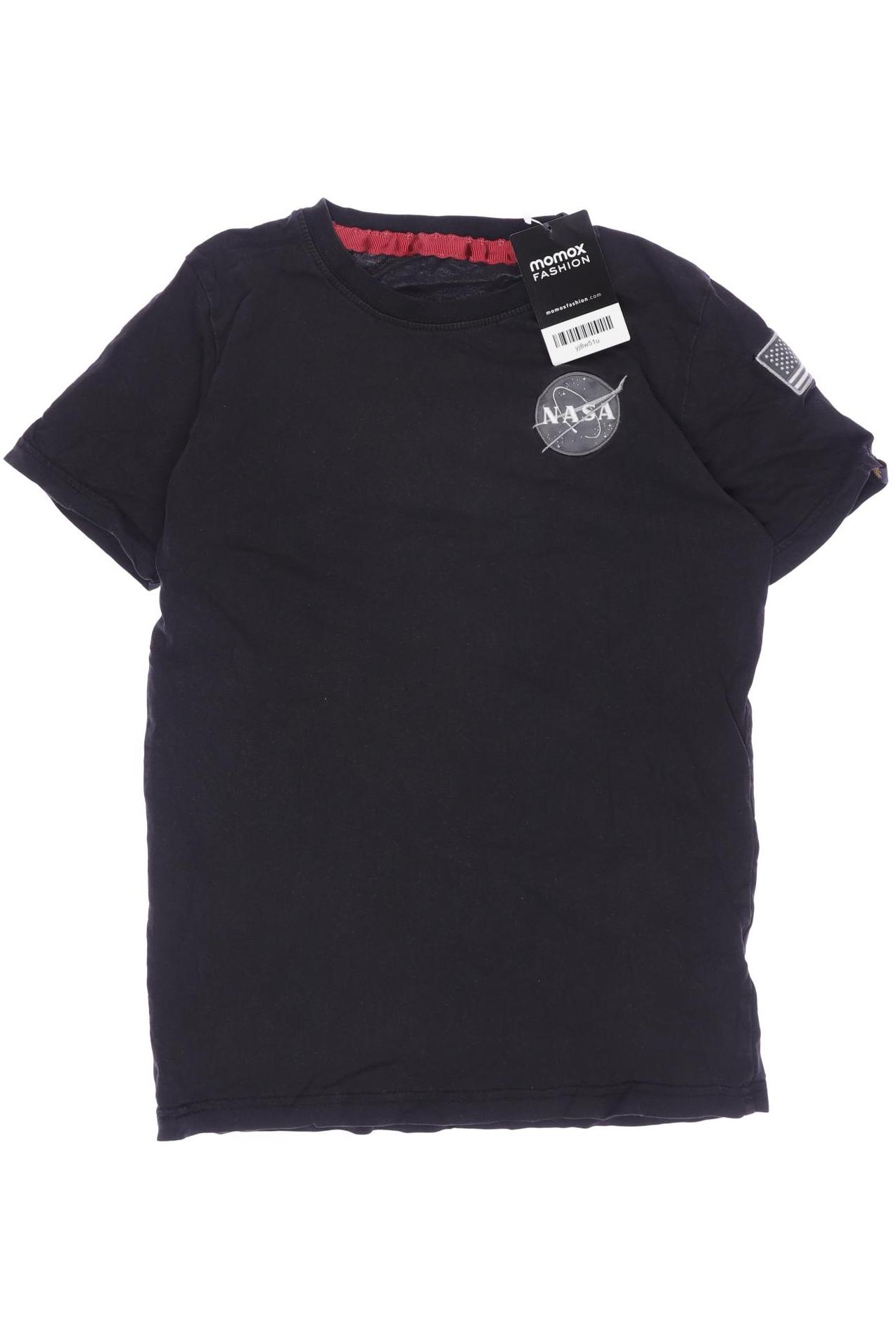 

Alpha industries Jungen T-Shirt, schwarz