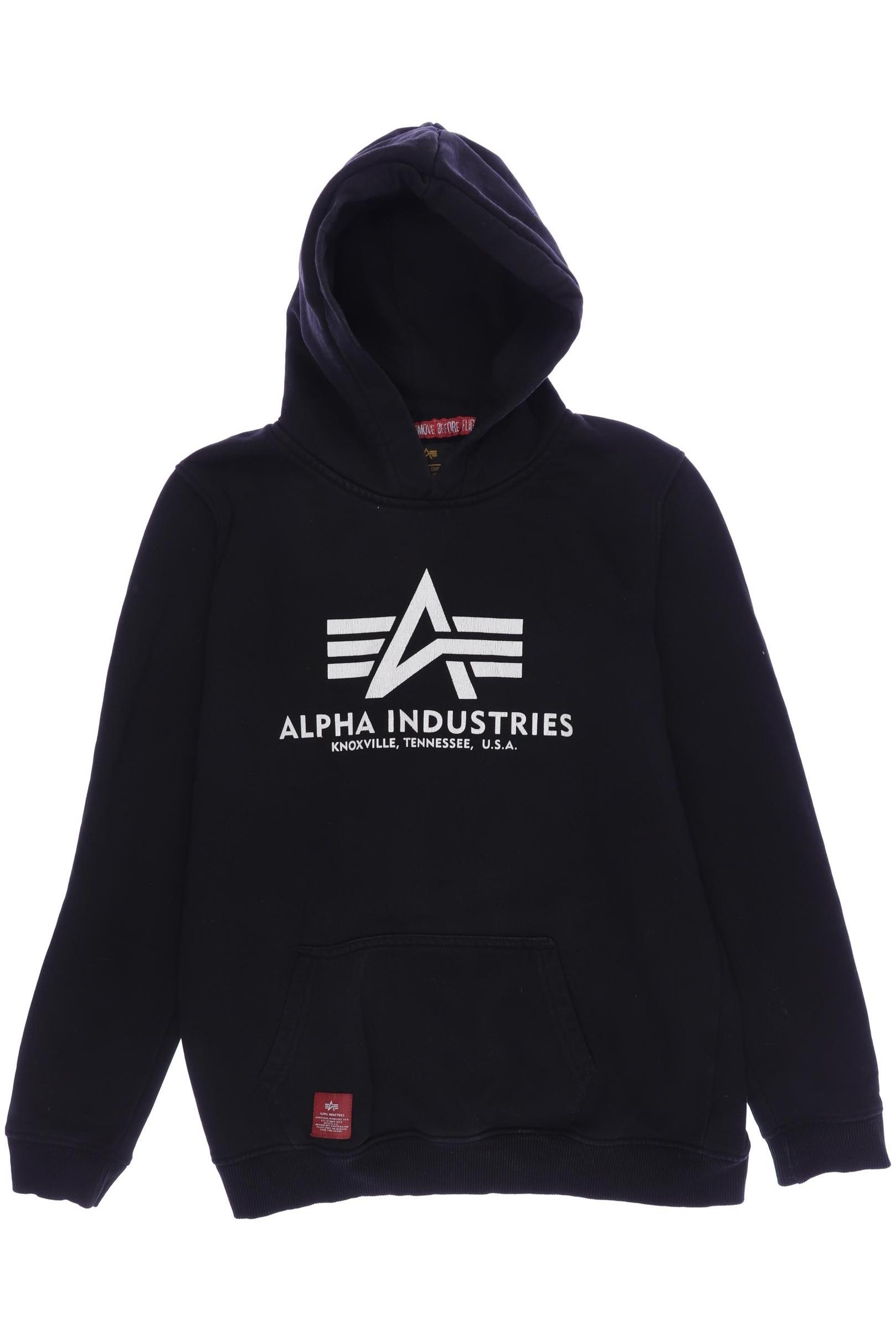 

Alpha industries Herren Hoodies & Sweater, schwarz, Gr. 16