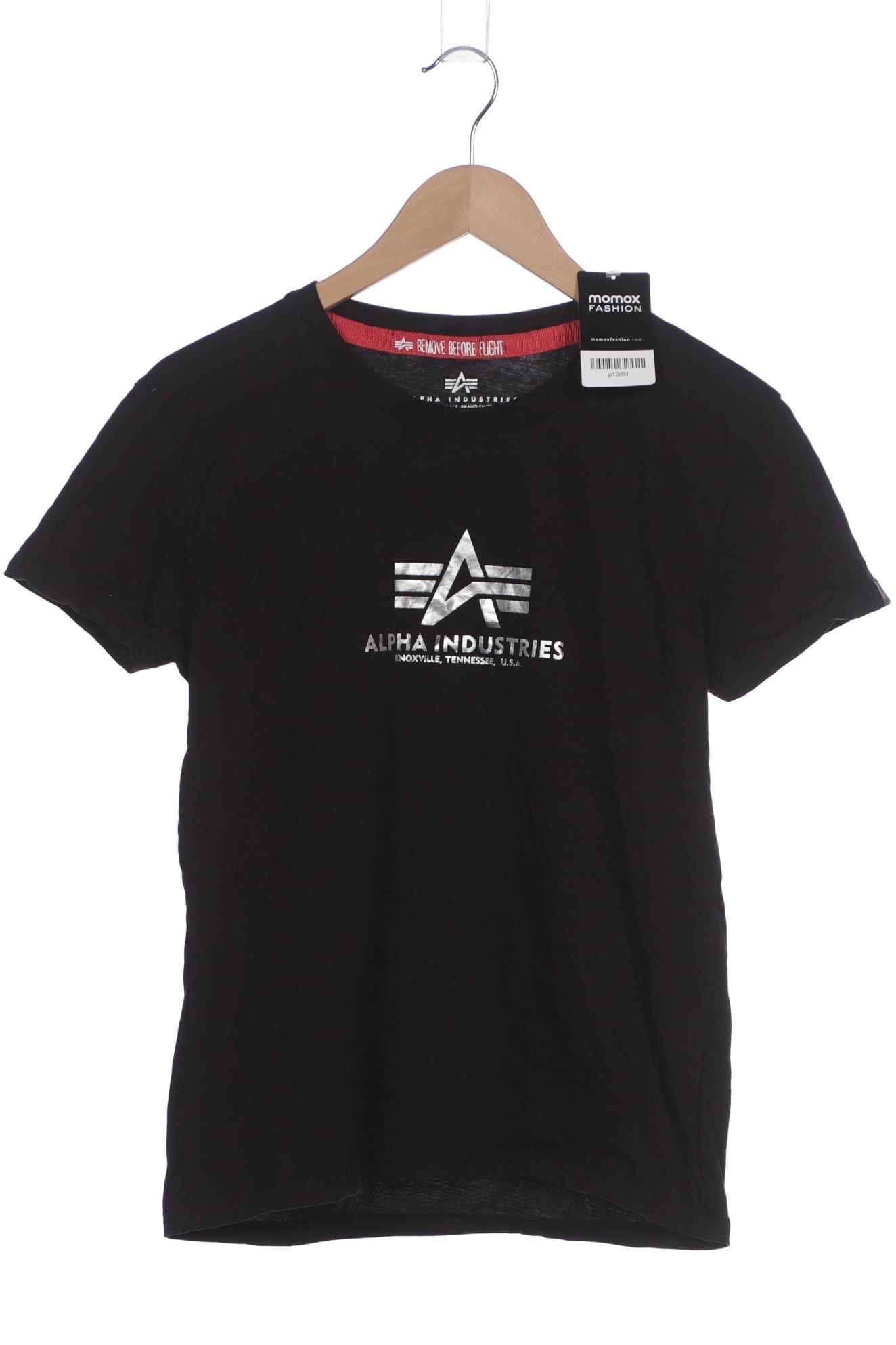 

Alpha industries Damen T-Shirt, schwarz, Gr. 158