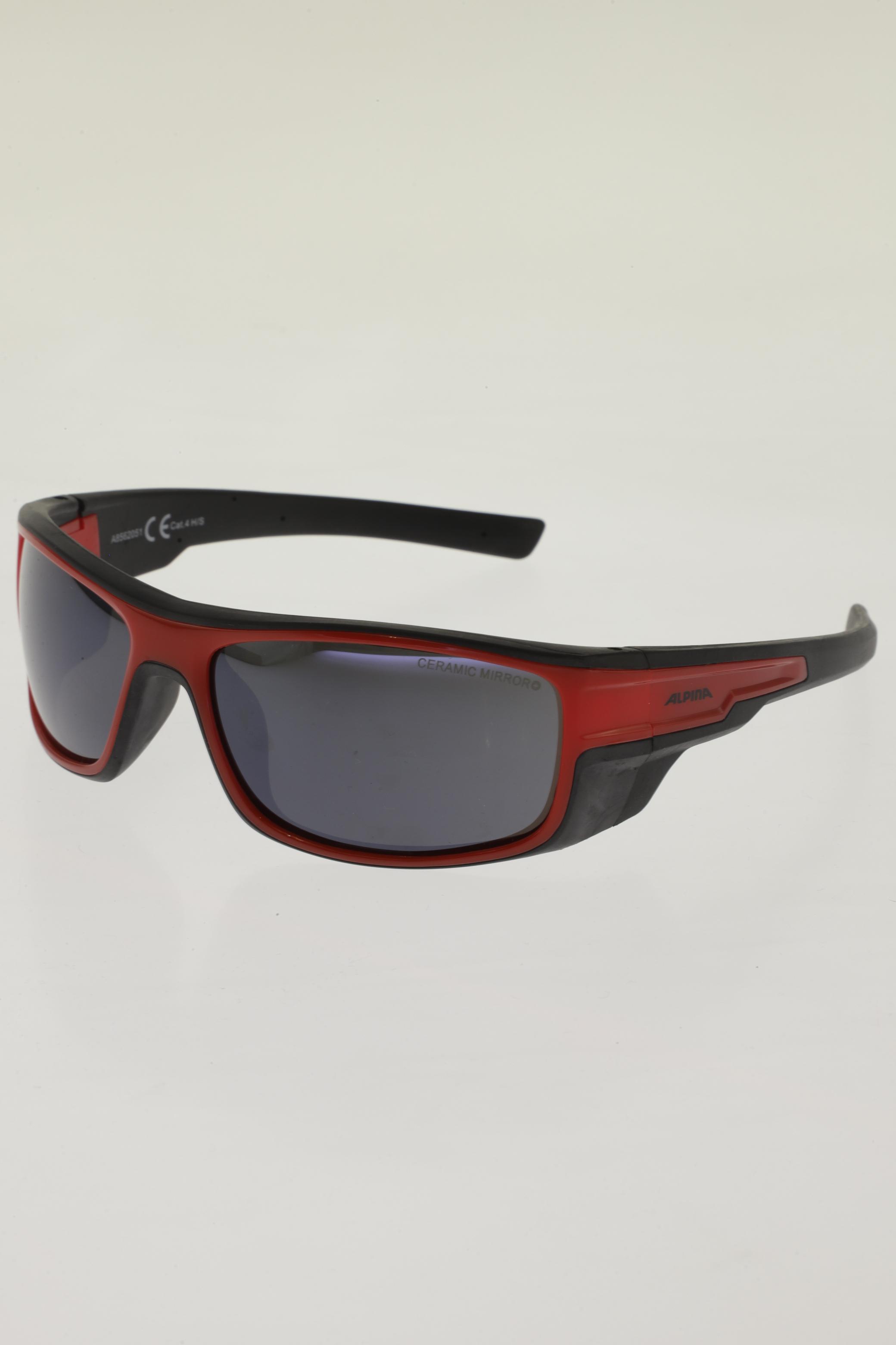 

Alpina Damen Sonnenbrille, rot, Gr.