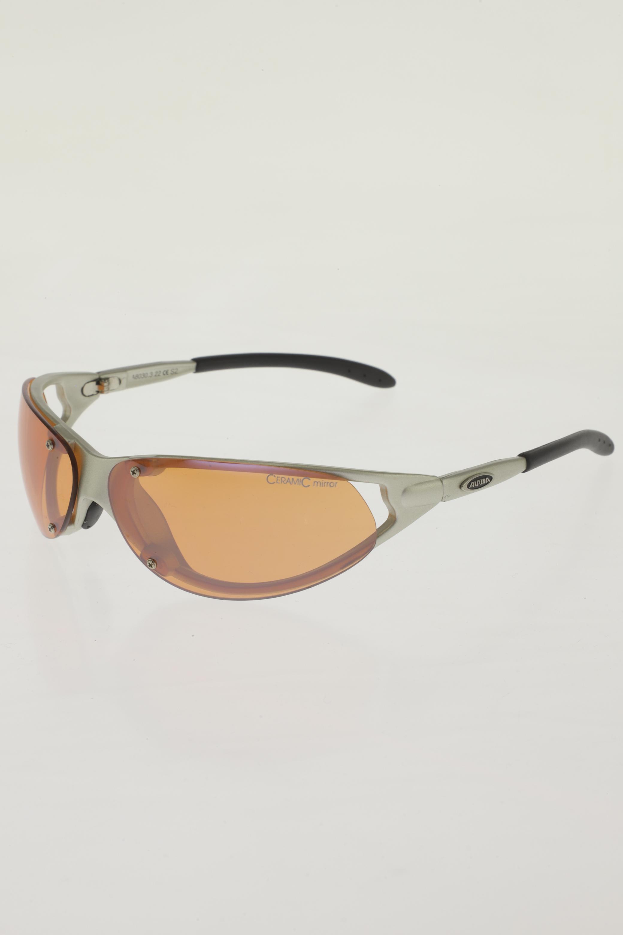 

Alpina Herren Sonnenbrille, silber, Gr.