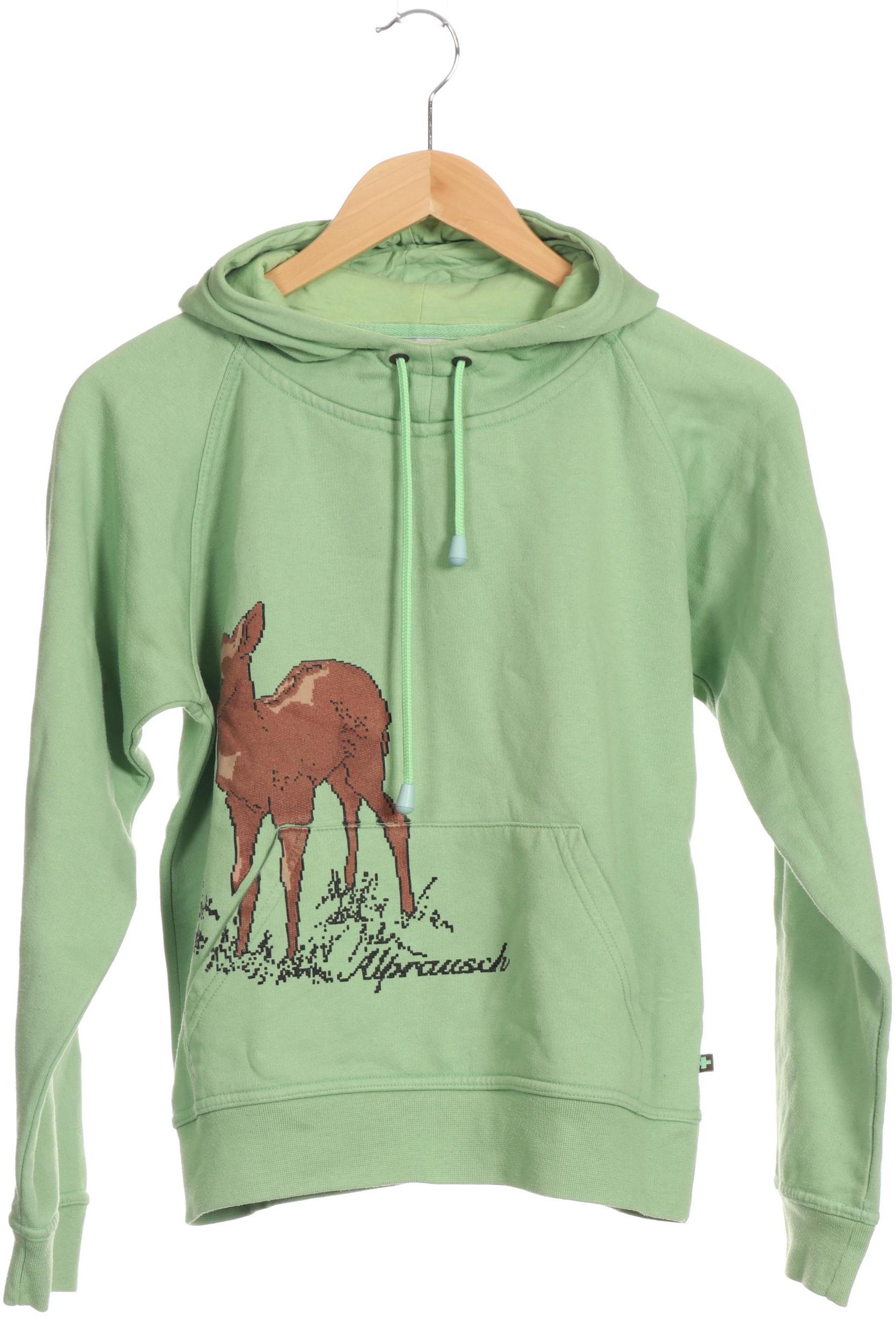 

Alprausch Damen Kapuzenpullover, grün, Gr.