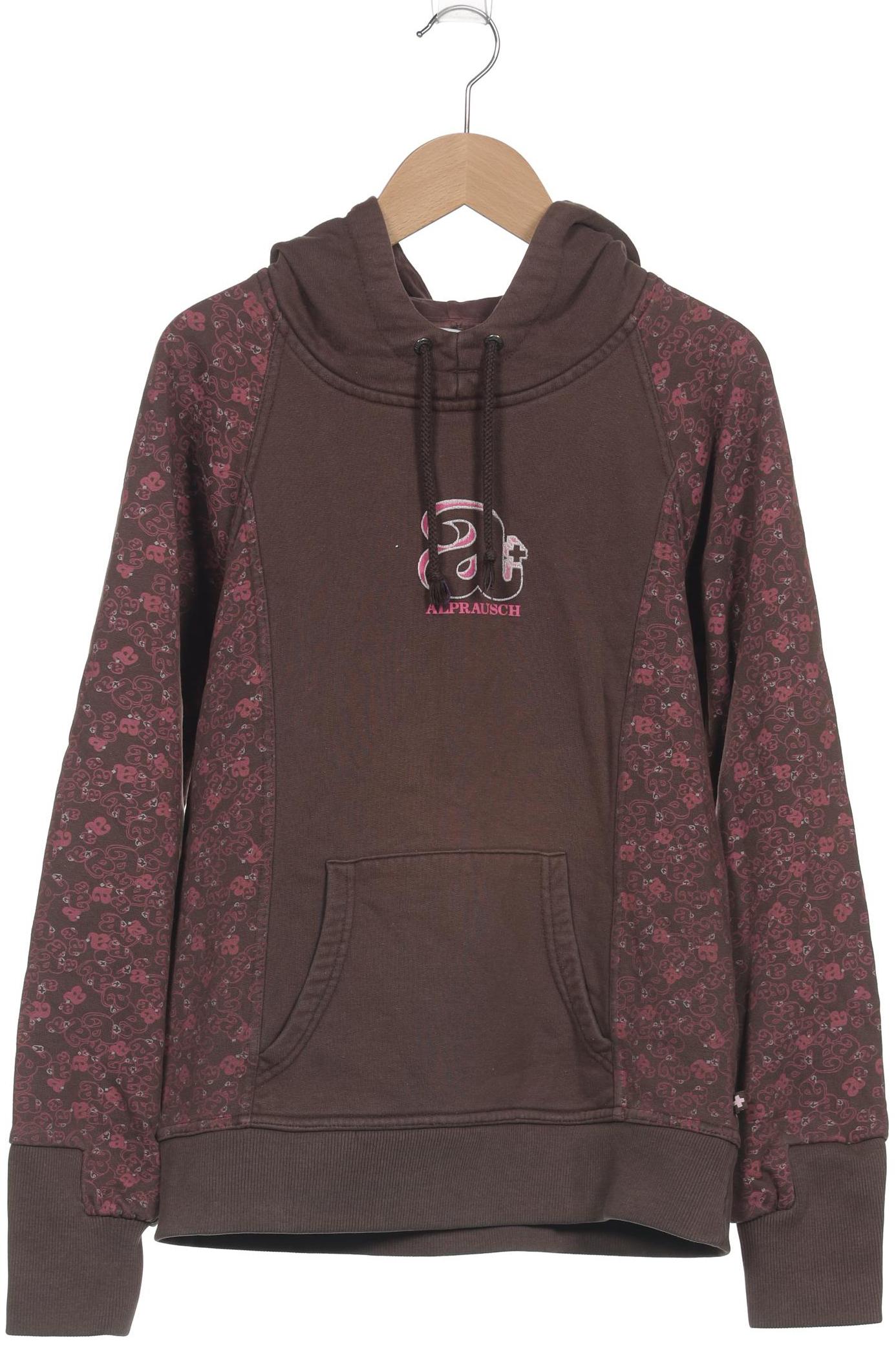 

Alprausch Damen Kapuzenpullover, braun, Gr. 36