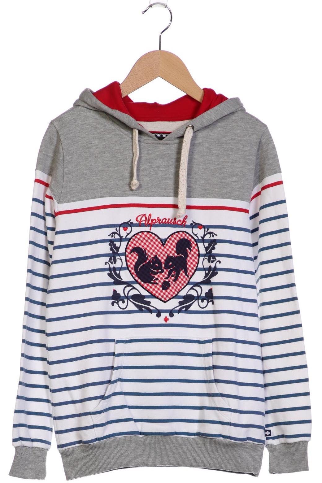 

Alprausch Damen Kapuzenpullover, grau, Gr. 34