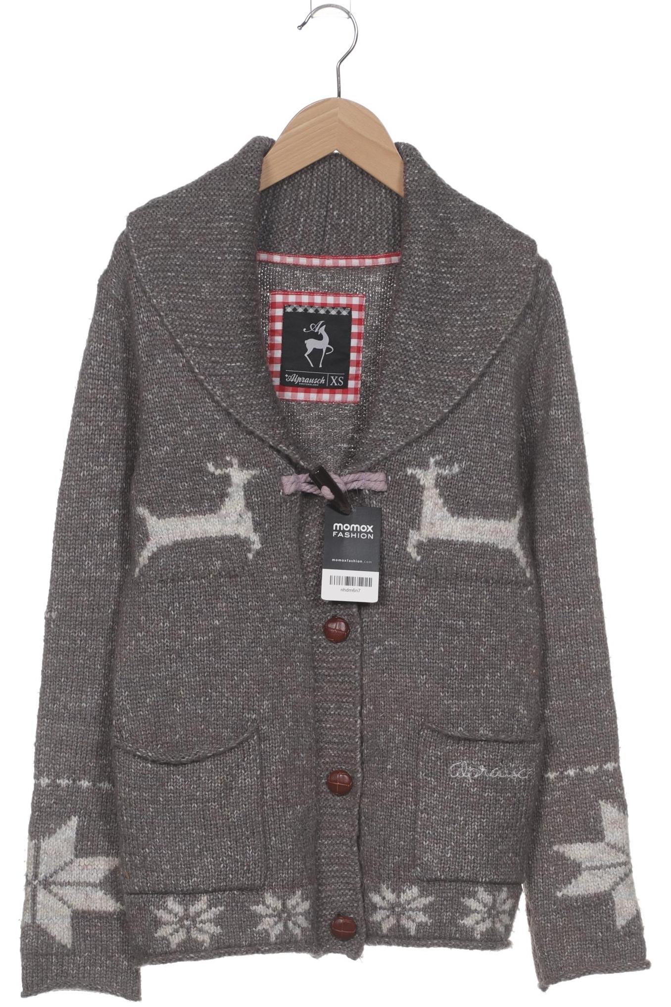 

Alprausch Damen Strickjacke, grau, Gr. 34