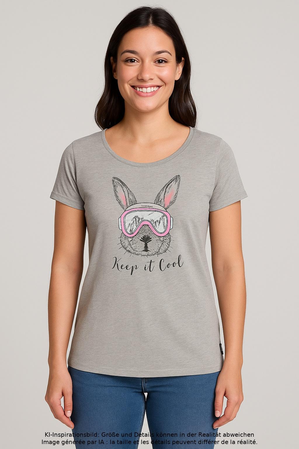 

Alprausch Damen T-Shirt, grau, Gr. 36