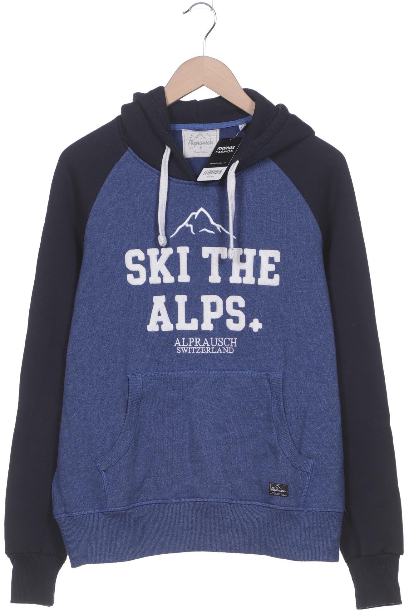 

Alprausch Herren Kapuzenpullover, blau