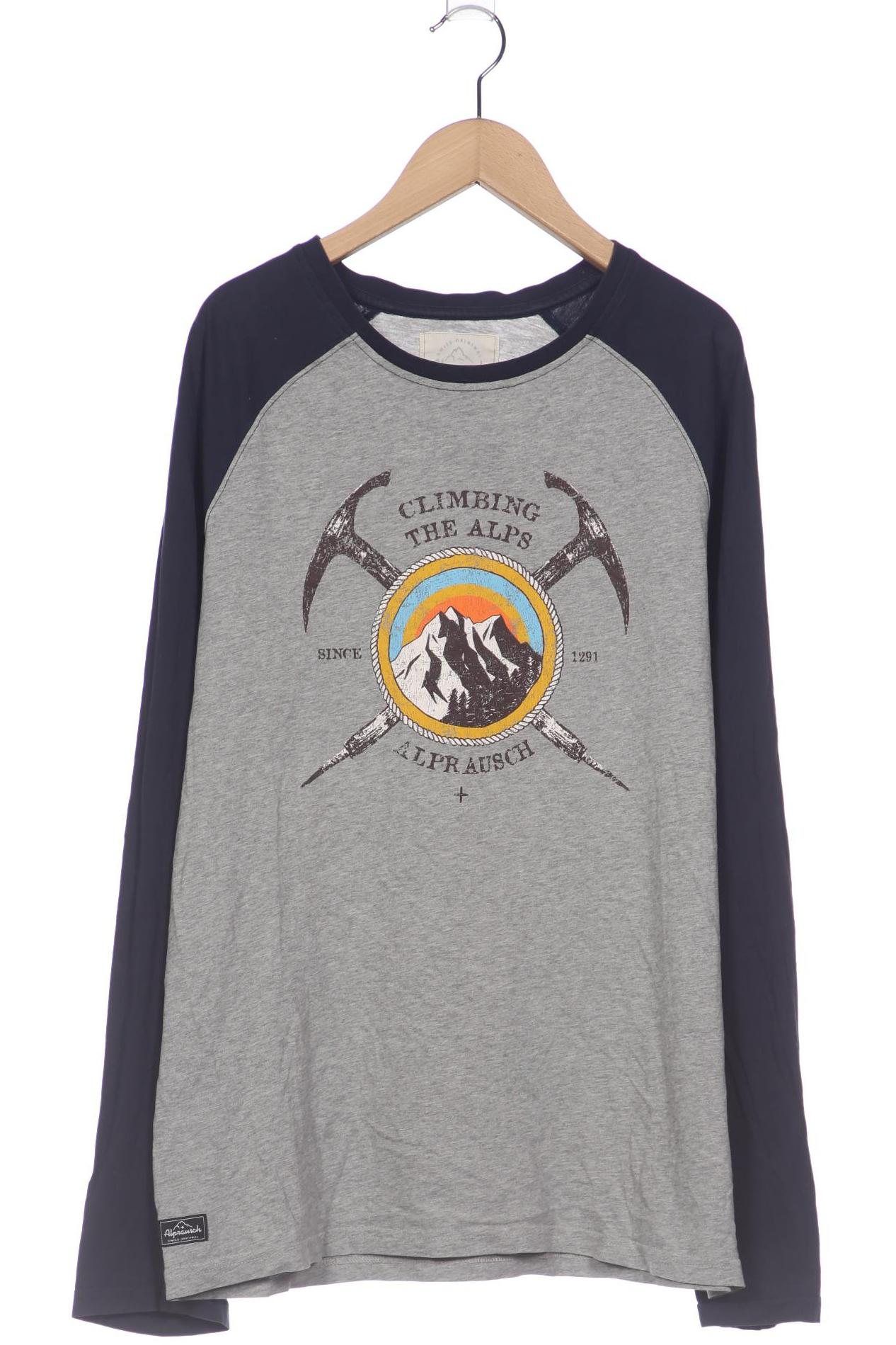 

Alprausch Herren Langarmshirt, grau, Gr. 52