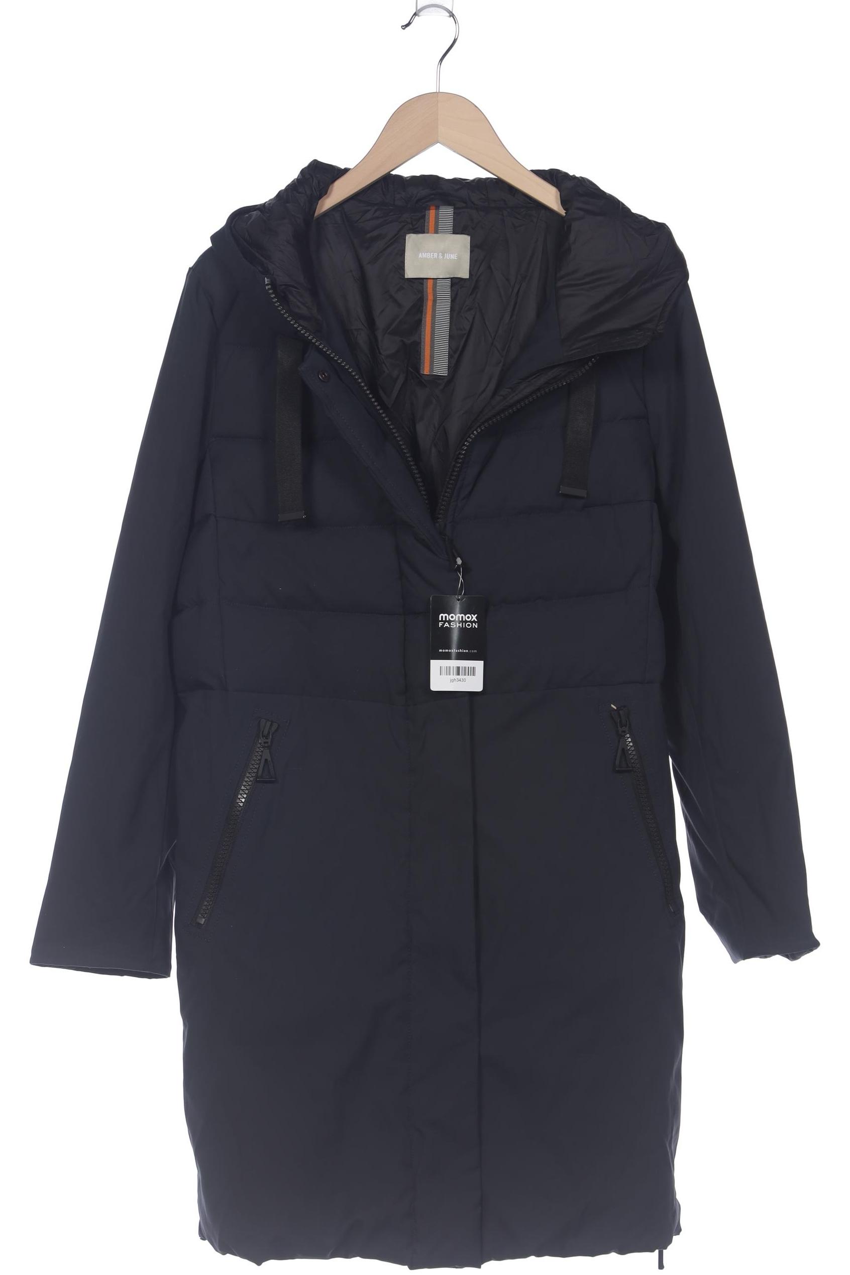 

Amber & June Damen Mantel, marineblau, Gr. 42