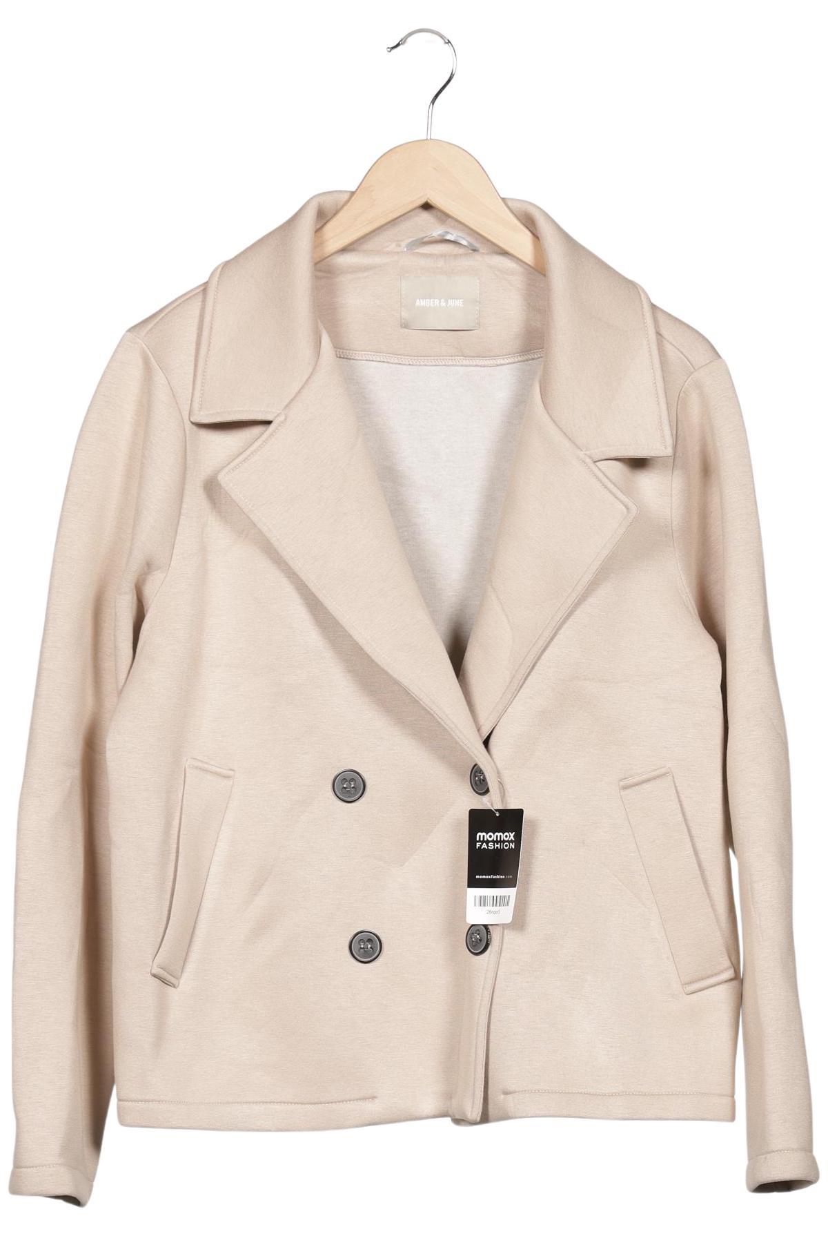 

Amber & June Damen Jacke, beige, Gr. 40