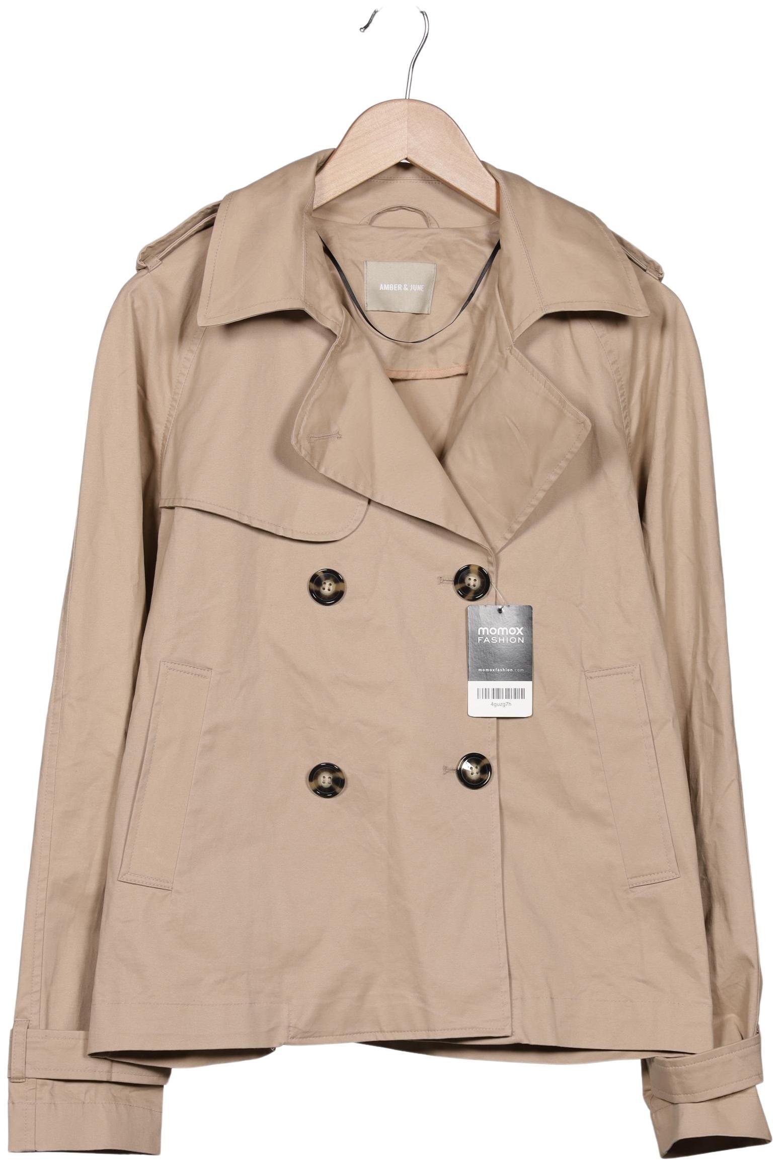 

Amber & June Damen Jacke, beige, Gr. 38