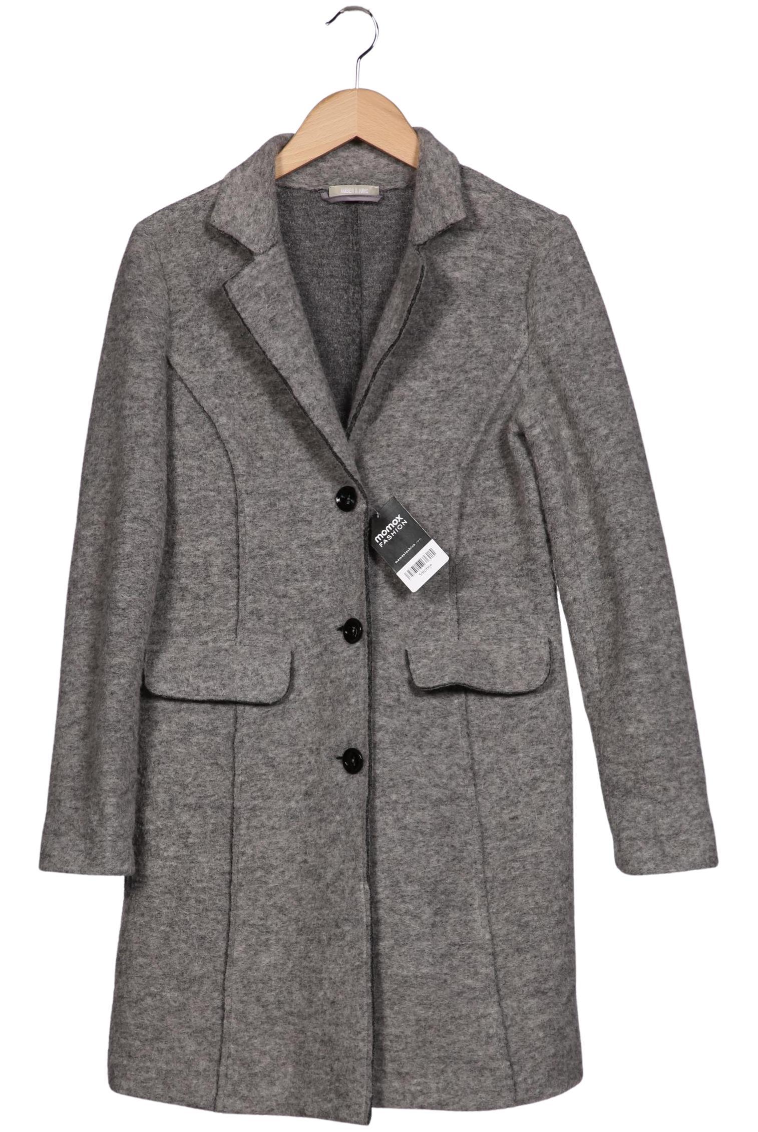 

Amber & June Damen Mantel, grau, Gr. 34