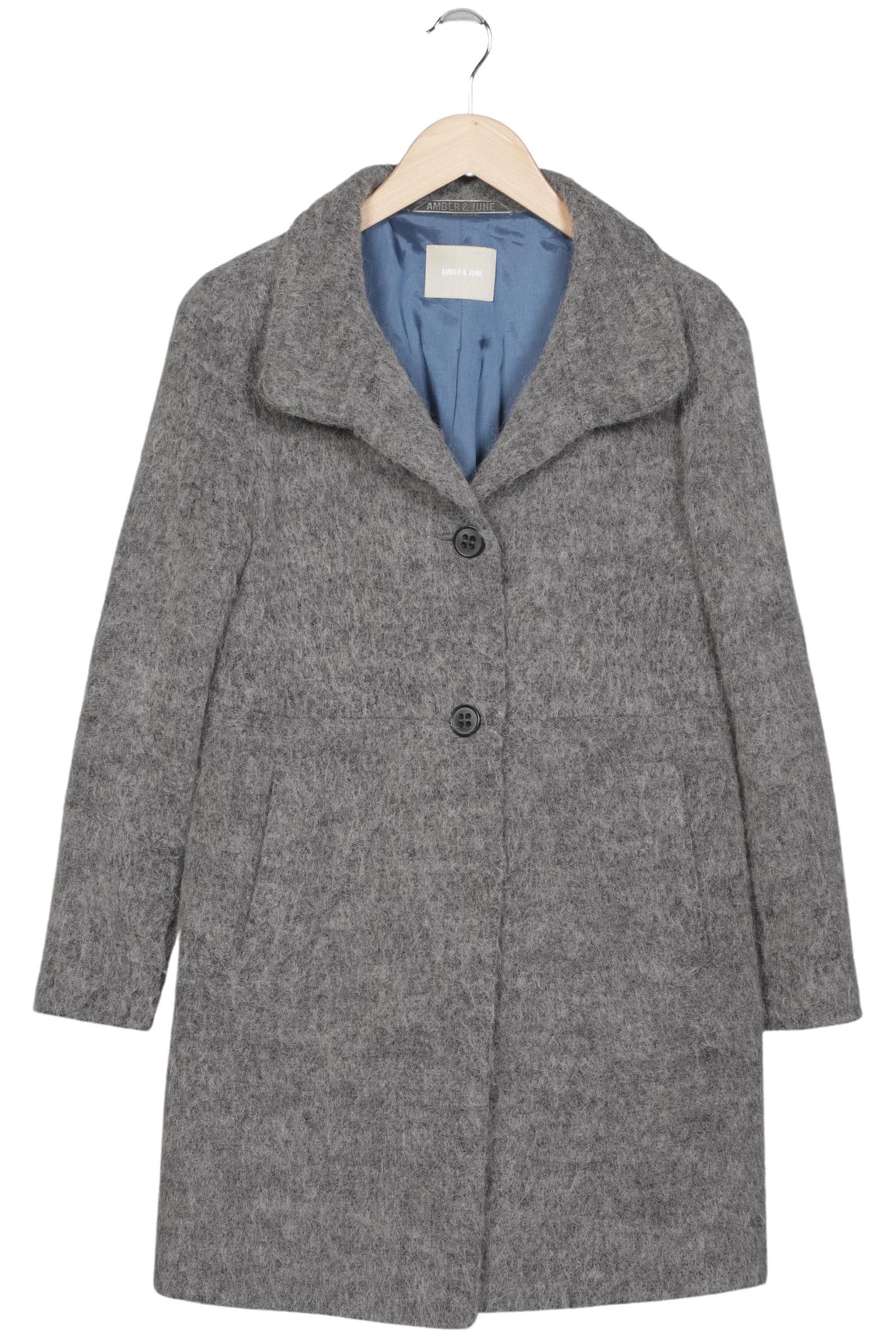 

Amber & June Damen Mantel, grau, Gr. 36