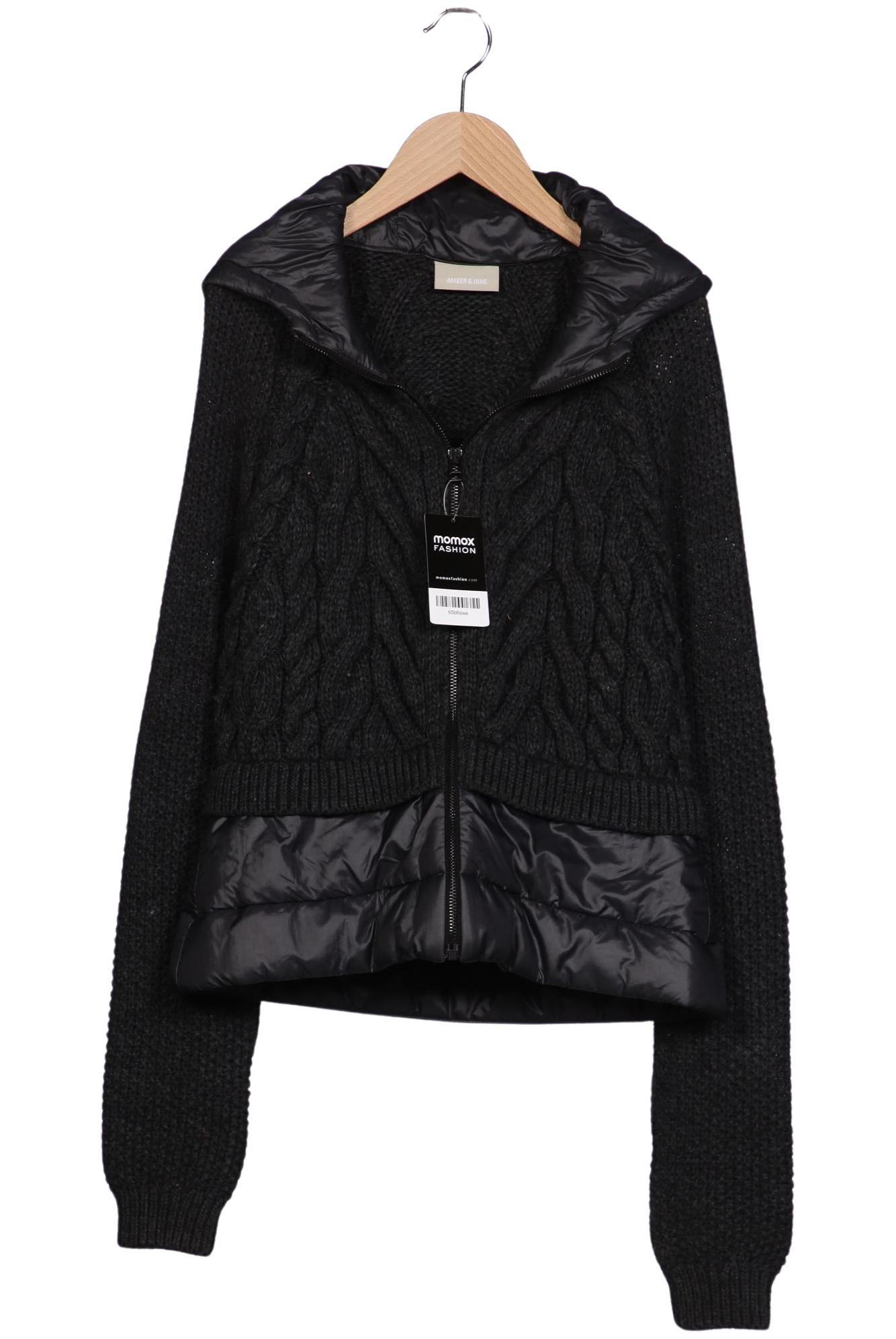 

Amber & June Damen Jacke, schwarz, Gr. 36