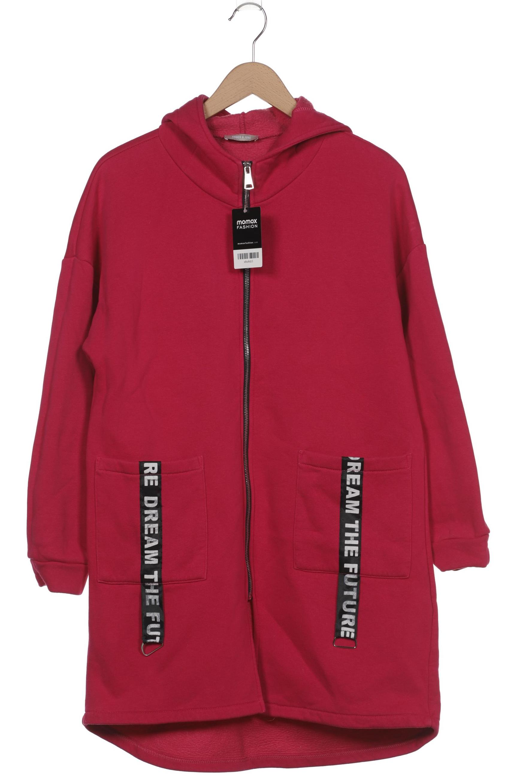 

Amber & June Damen Kapuzenpullover, pink, Gr. 36