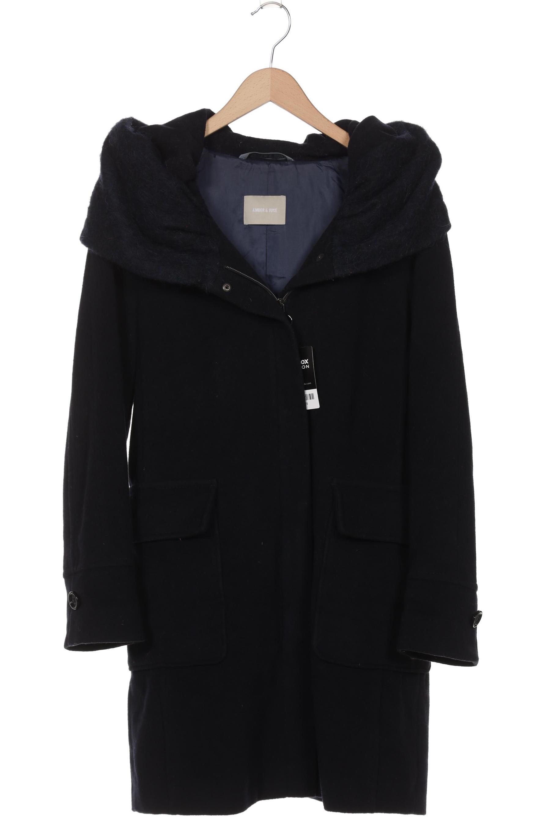 

Amber & June Damen Mantel, marineblau, Gr. 40