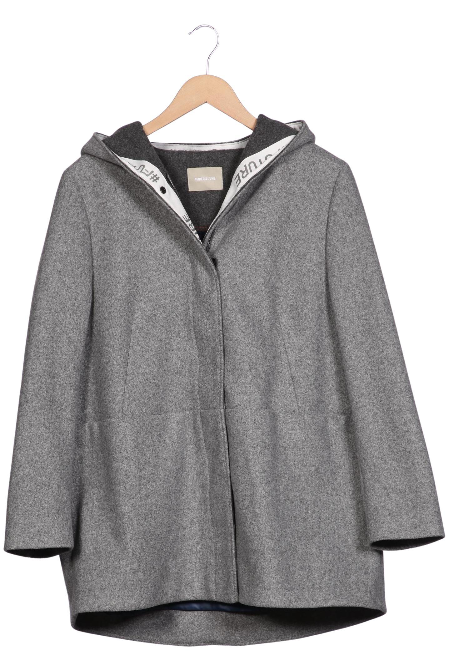 

Amber & June Damen Mantel, grau, Gr. 46