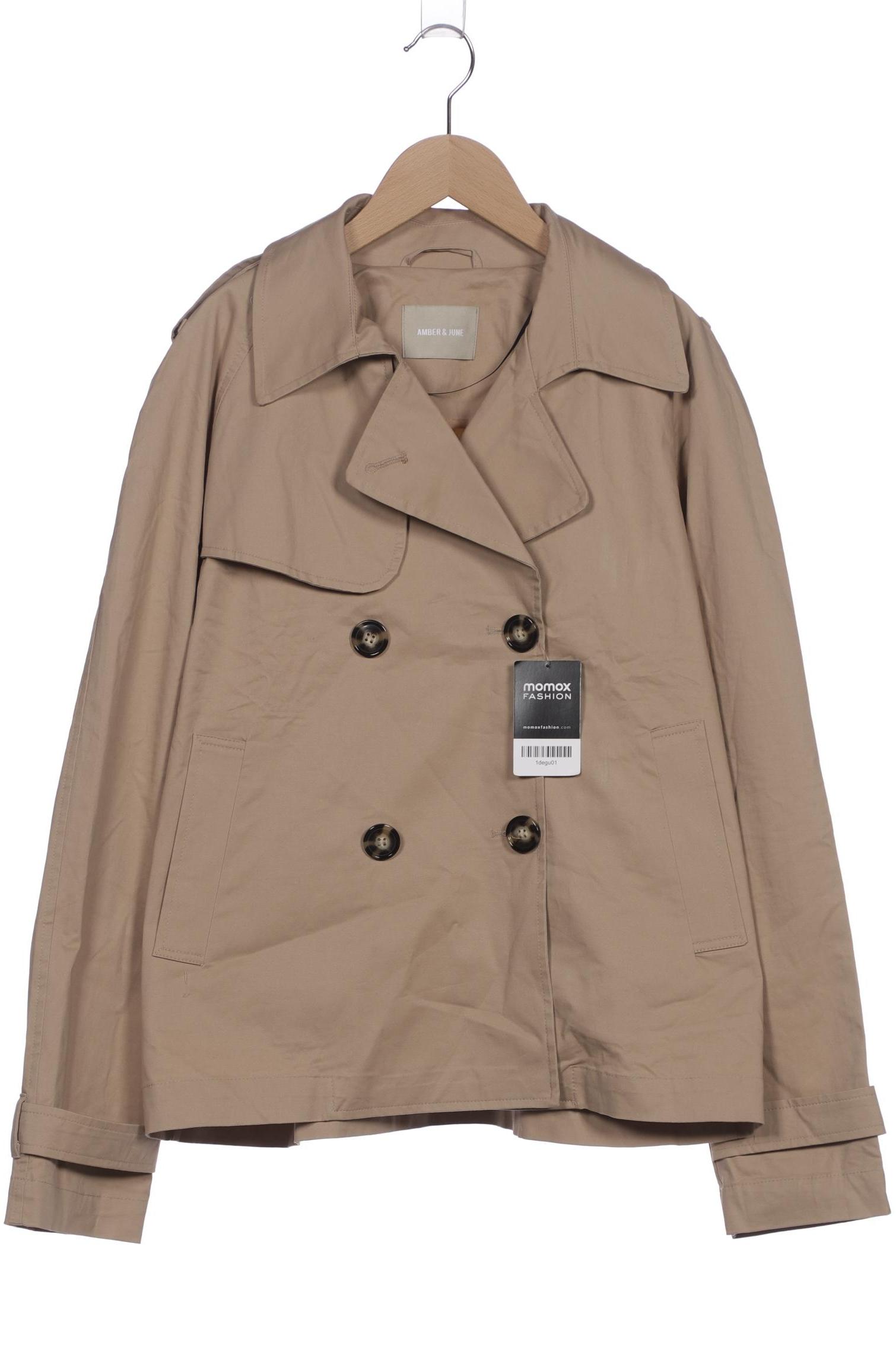

Amber & June Damen Jacke, beige, Gr. 40