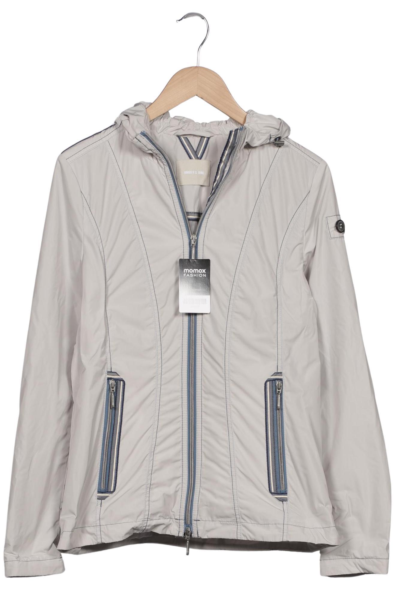 

Amber & June Damen Jacke, grau, Gr. 38
