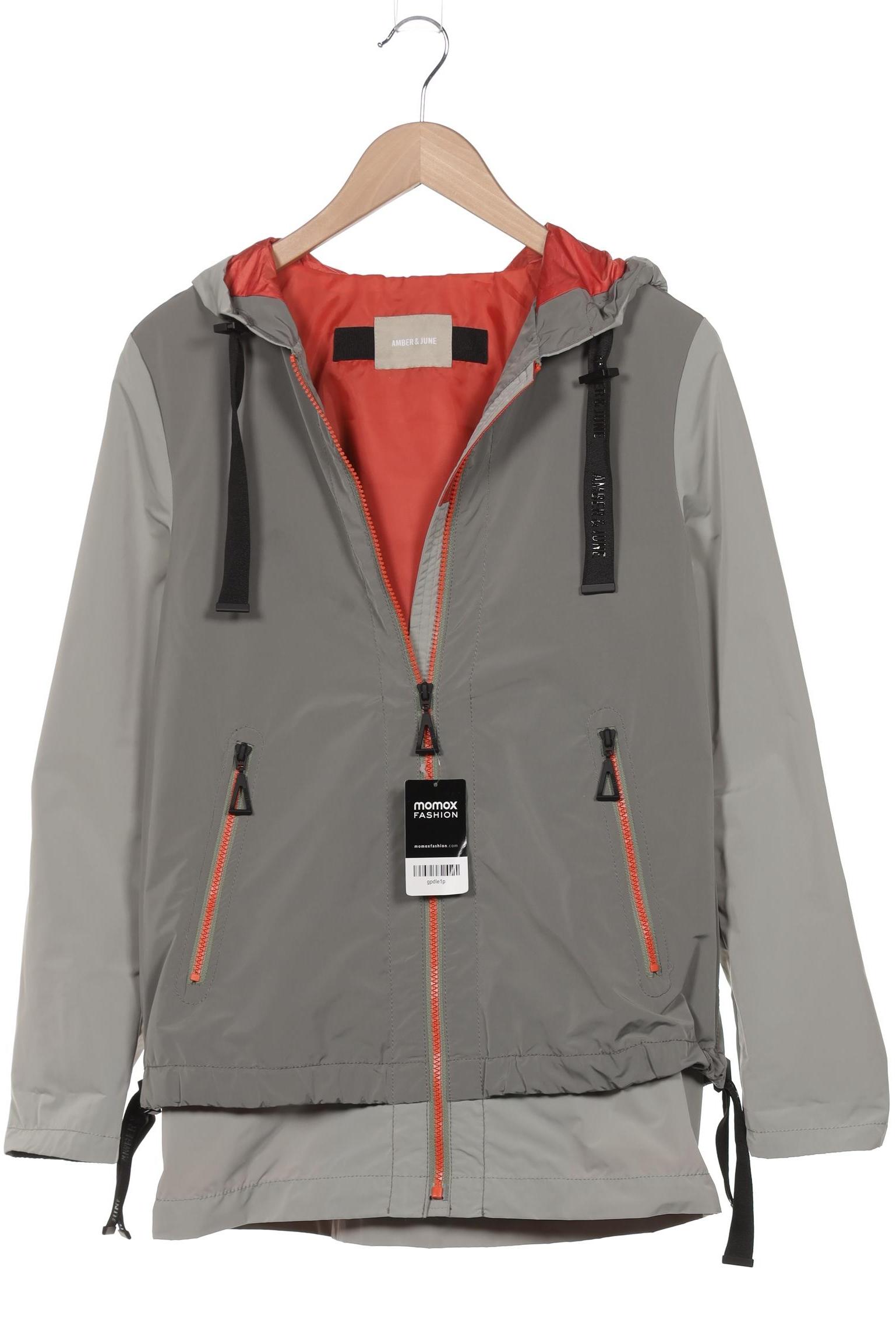 

Amber & June Damen Jacke, grau, Gr. 34