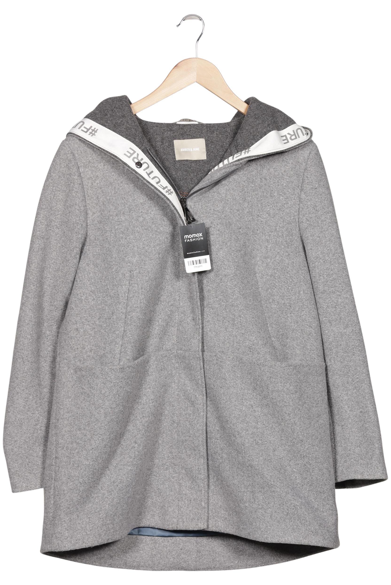 

Amber & June Damen Mantel, grau, Gr. 42