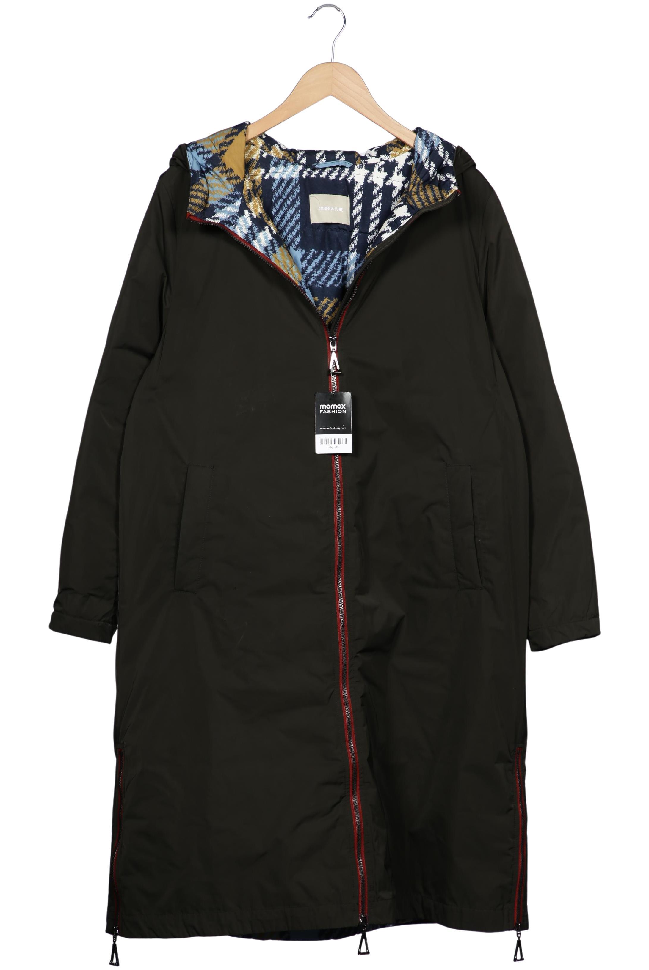 

Amber & June Damen Mantel, grün, Gr. 46