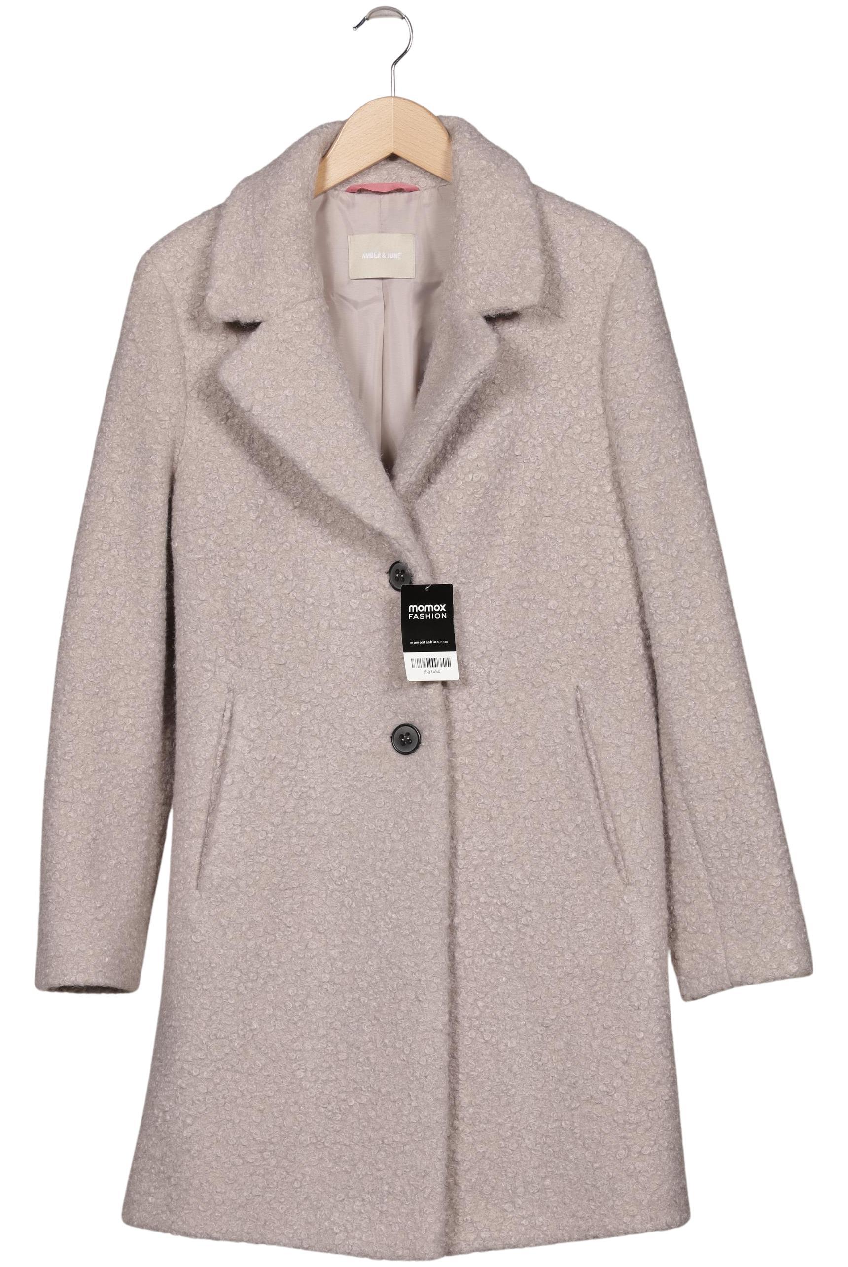 

Amber & June Damen Mantel, beige, Gr. 40