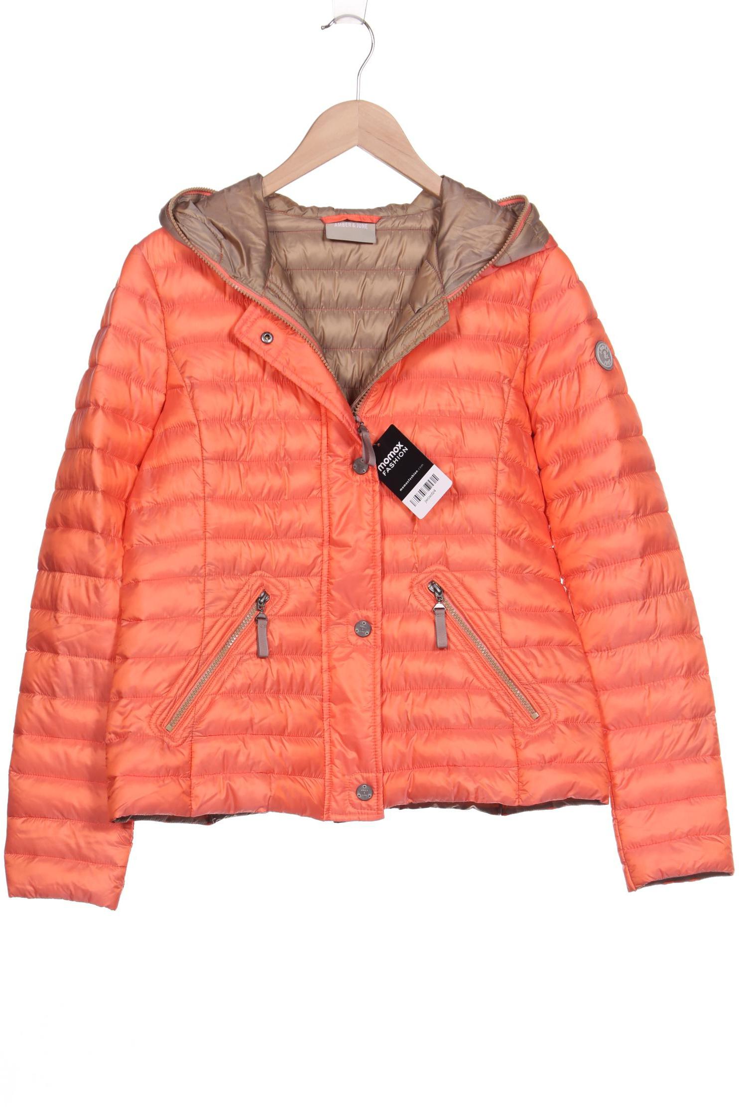 

AMBER & JUNE Damen Jacke, orange