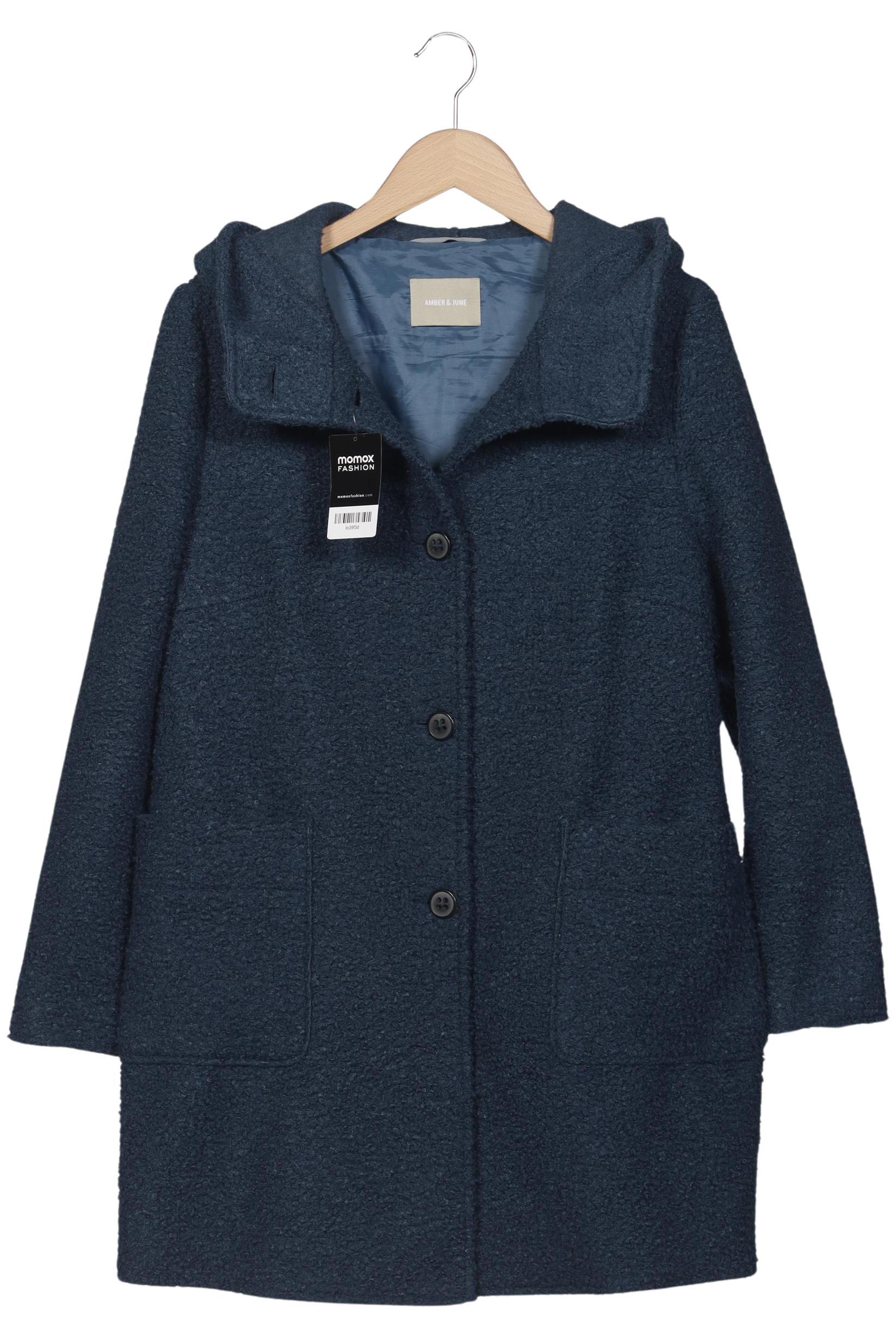 

Amber & June Damen Mantel, marineblau, Gr. 40