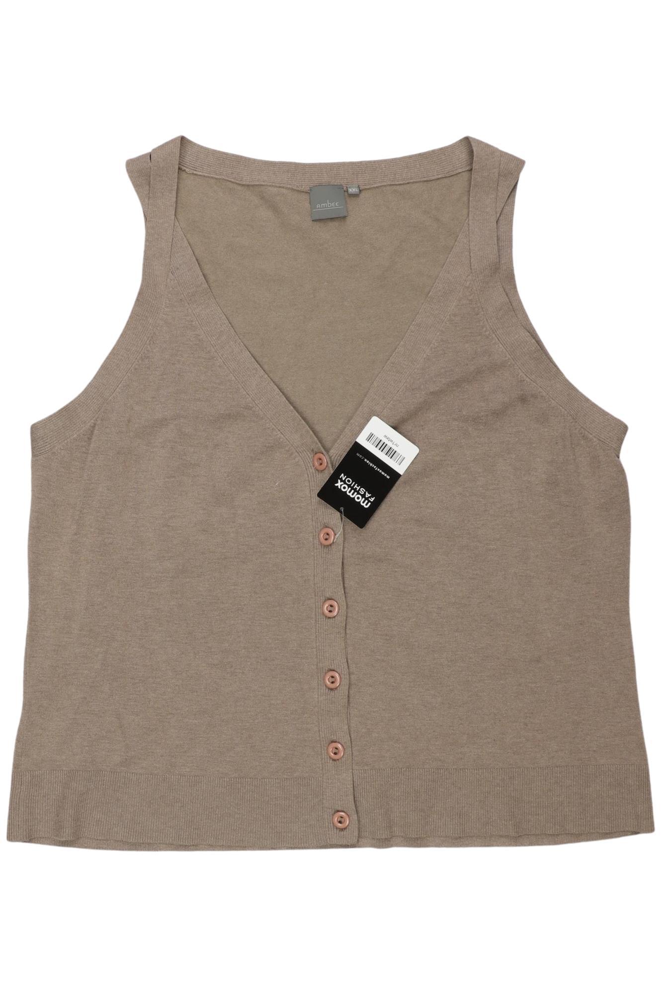 

Amber & June Damen Weste, braun, Gr. 46