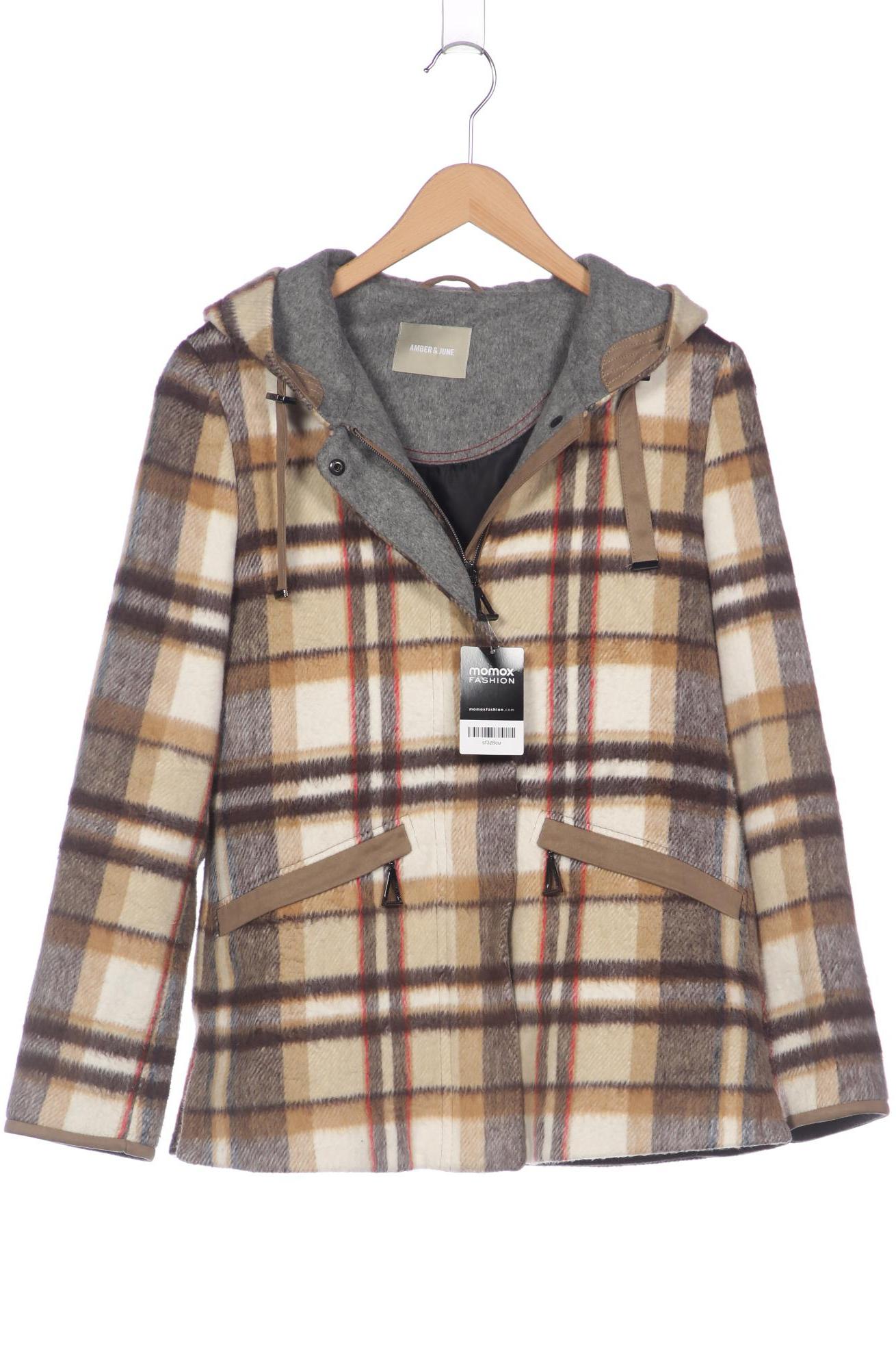 

Amber & June Damen Mantel, beige, Gr. 36