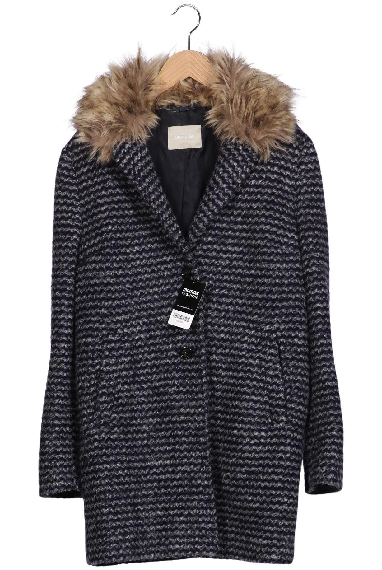 

Amber & June Damen Mantel, marineblau, Gr. 36